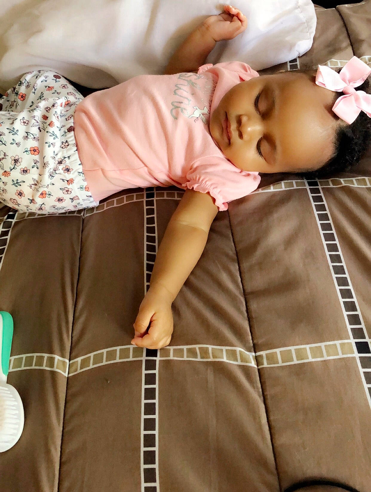 Jelena joined the competition — help win amazing prizes! baby, beige, child, pattern, person, product, sleep, textile, toddler