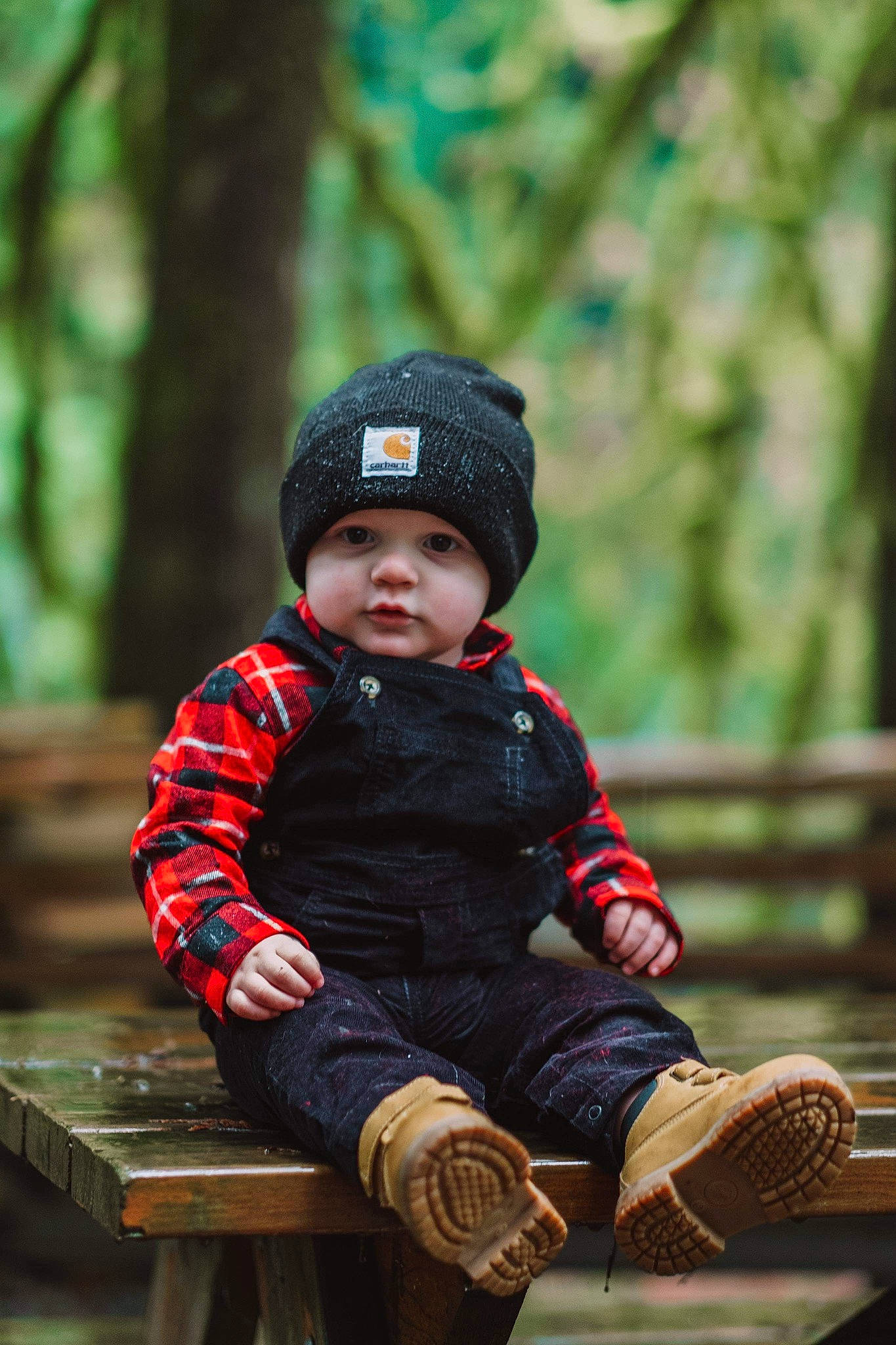Bailey joined the competition — help win amazing prizes! baby, baby_toddler_clothing, cap, child, fun, grass, happy, headwear, jacket, leg, leisure, people_in_nature, person, plant, play, portrait_photography, recreation, sitting, toddler, tree