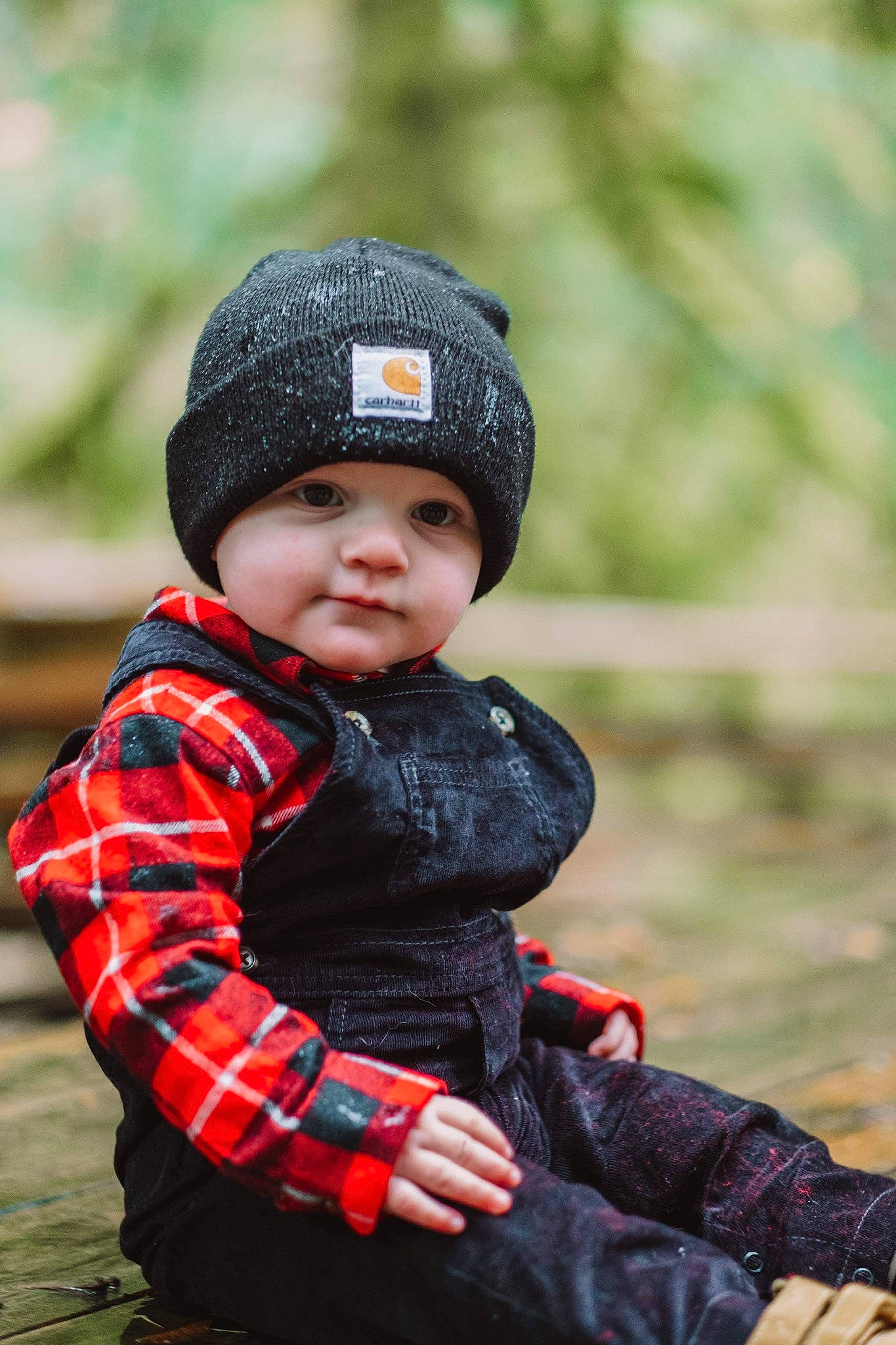 Bailey is registered to the contest to win money with this photo: baby, baby_toddler_clothing, cap, cool, eye, face, fun, grass, happy, headgear, headwear, hood, jacket, pattern, people_in_nature, person, plant, recreation, skin, sleeve
