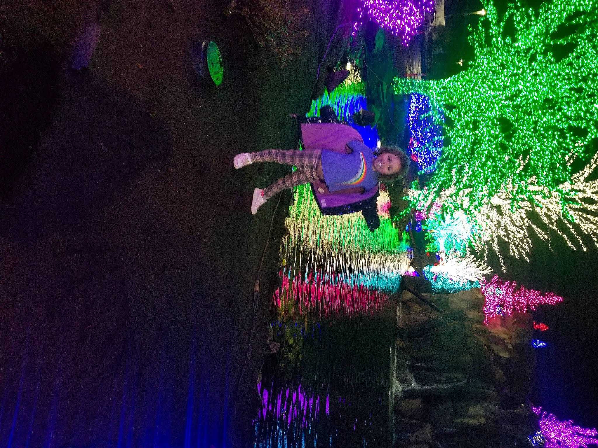 Lillian joined the competition — help win amazing prizes! art, blue, darkness, electric_blue, entertainment, event, fun, graphics, joy, magenta, midnight, neon, night, performing_arts, person, plant, purple, space, tree, violet