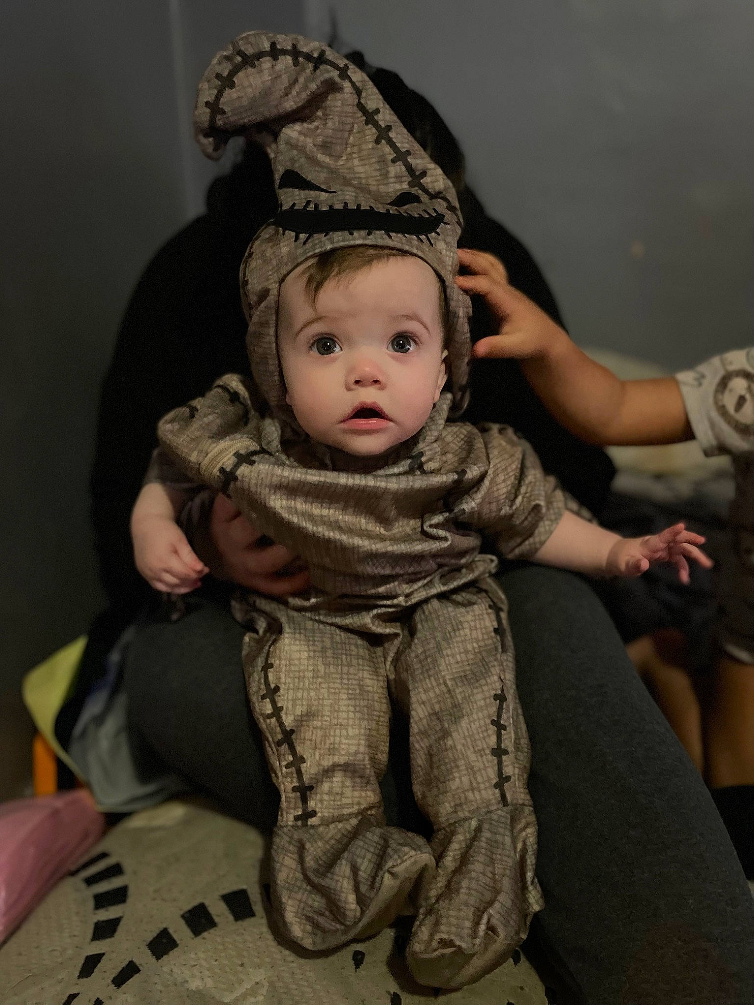 Loralie joined the competition — help win amazing prizes! art, baby, baby_toddler_clothing, cap, child, comfort, event, fashion_accessory, flash_photography, flooring, fun, fur, happy, hat, headpiece, headwear, human_body, person, personal_protective_equipment, sitting