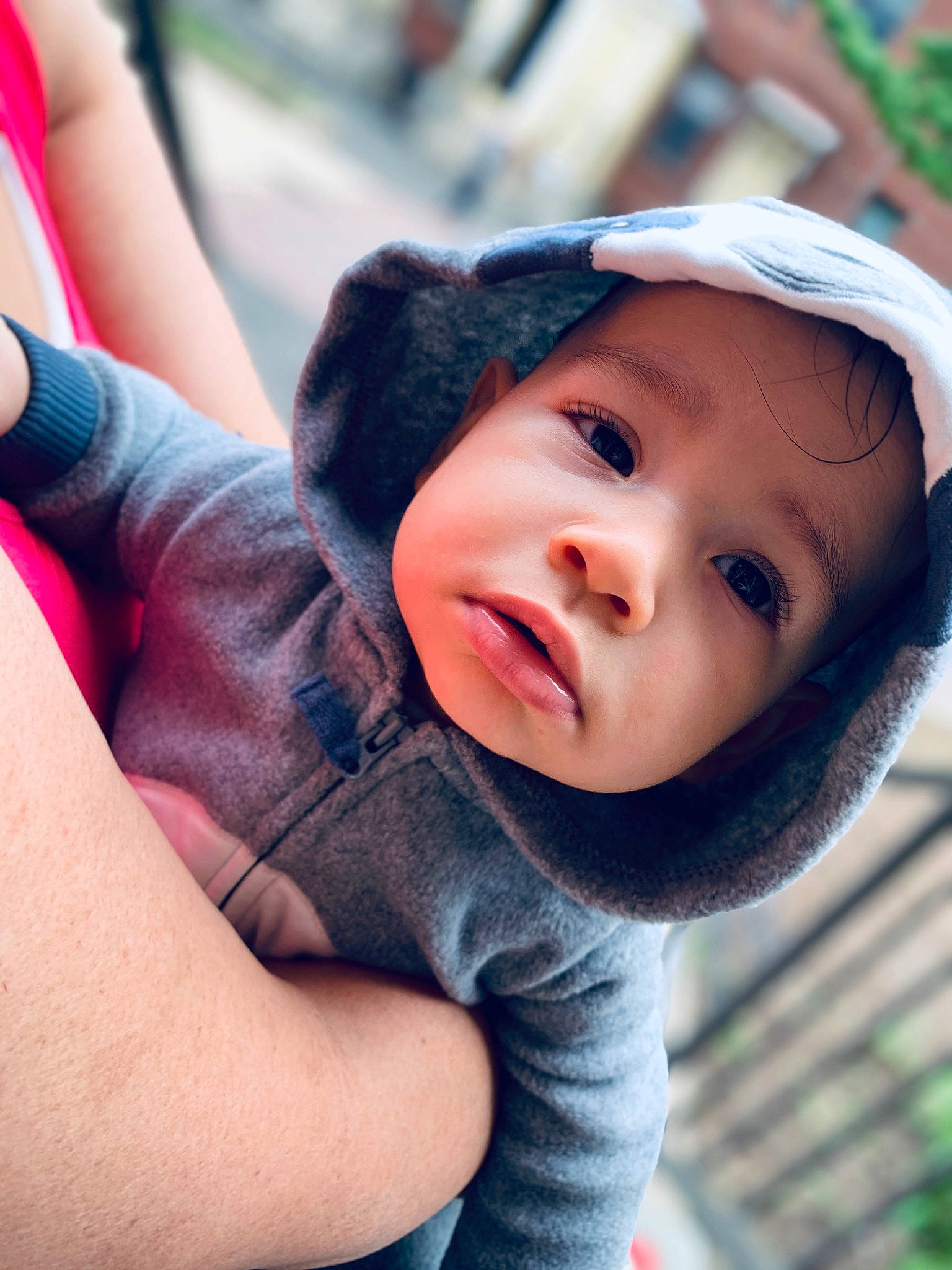 Amazias King is registered to the contest to win money with this photo: baby, beauty, black_hair, cheek, child, face, happy, headgear, headwear, lip, nose, person, photography, skin, smile, toddler