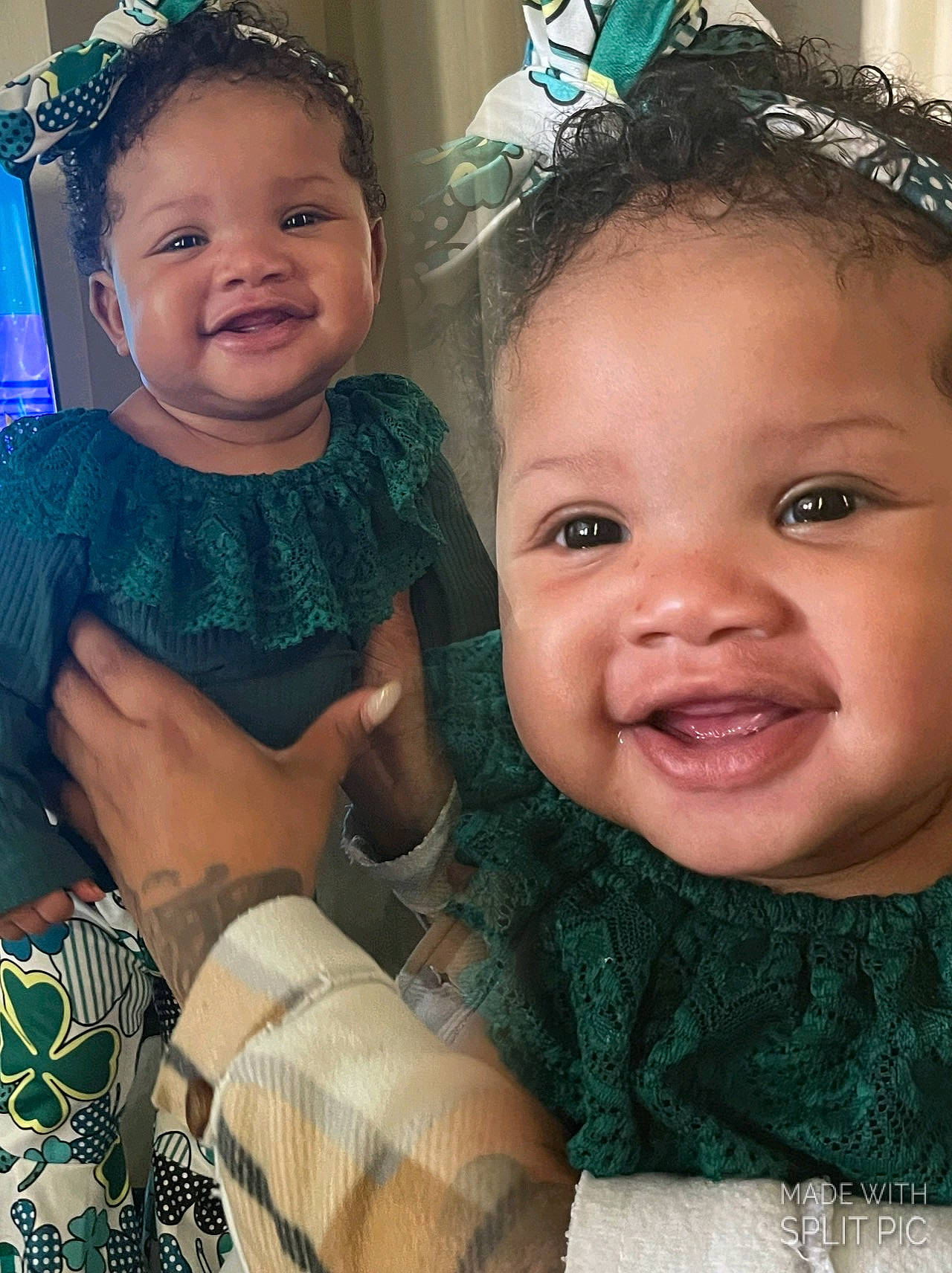 Kanyla is registered to the contest to win money with this photo: baby_toddler_clothing, blue, cheek, chin, eye, eyebrow, eyelash, facial_expression, fun, hairstyle, happy, head, headgear, human, iris, organ, person, skin, sleeve, smile