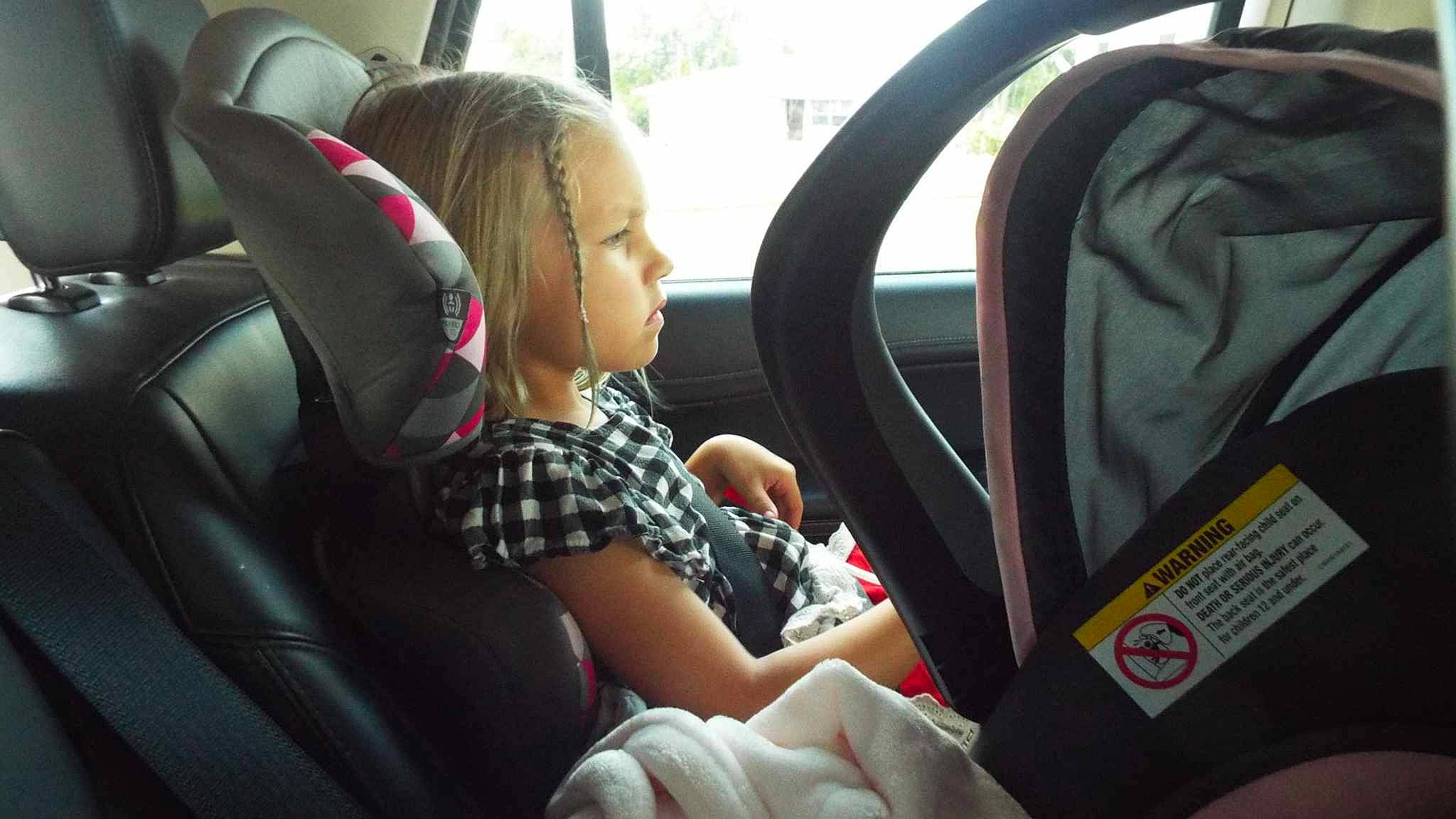 Aubie joined the competition — help win amazing prizes! air_travel, auto_part, automotive_design, automotive_exterior, car, car_seat, car_seat_cover, child, comfort, family_car, fun, head_restraint, mode_of_transport, motor_vehicle, passenger, person, steering_part, steering_wheel, toddler, vehicle