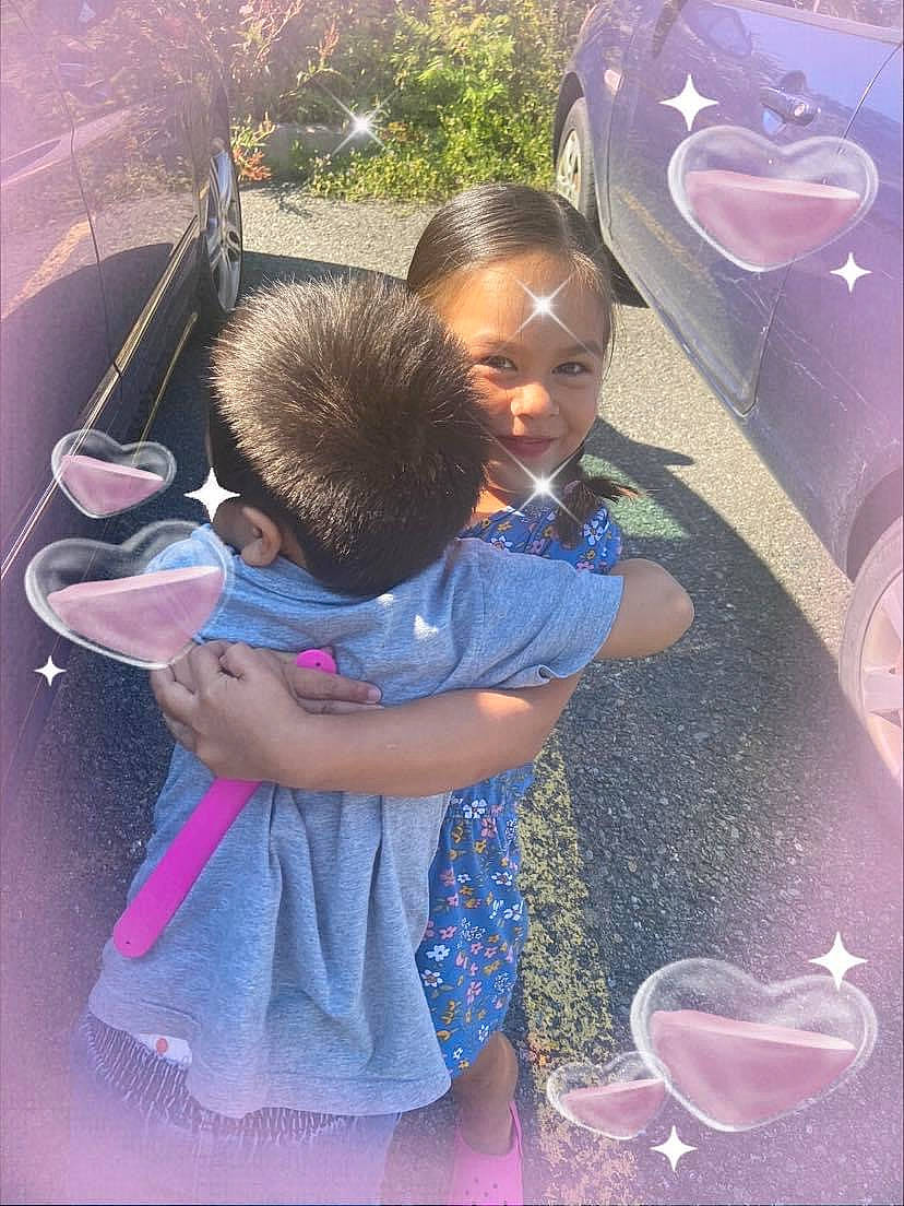 Katalya is registered to the contest to win money with this photo: child, cool, event, fun, glass, grass, hairstyle, happy, leisure, magenta, organism, person, photography, pink, play, purple, recreation, toddler, vacation, vehicle_door