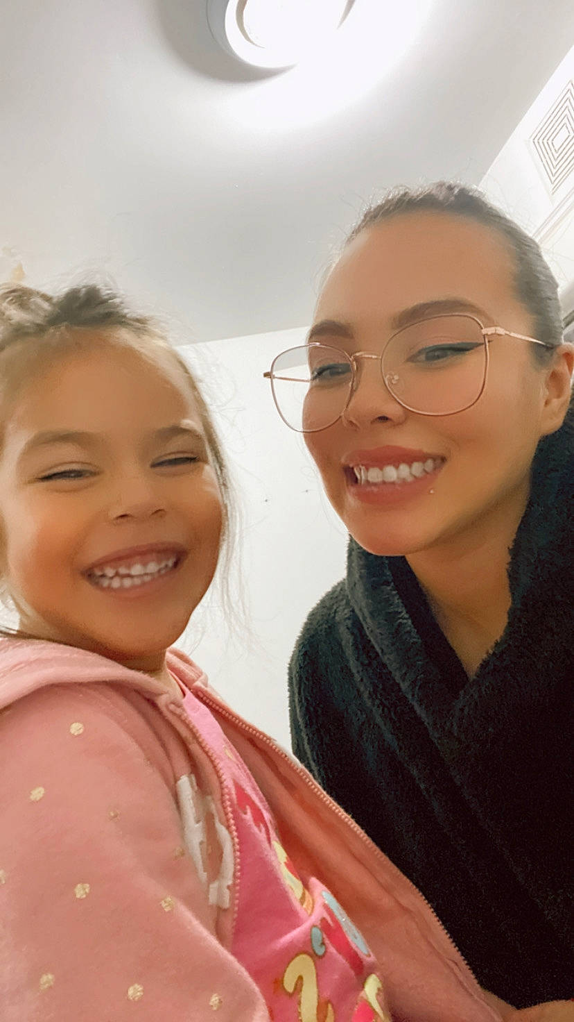 Katalya joined the competition — help win amazing prizes! cheek, chin, eye, eyebrow, face, forehead, gesture, glasses, hair, happy, head, human_body, iris, joy, lip, neck, outerwear, person, shoulder, skin