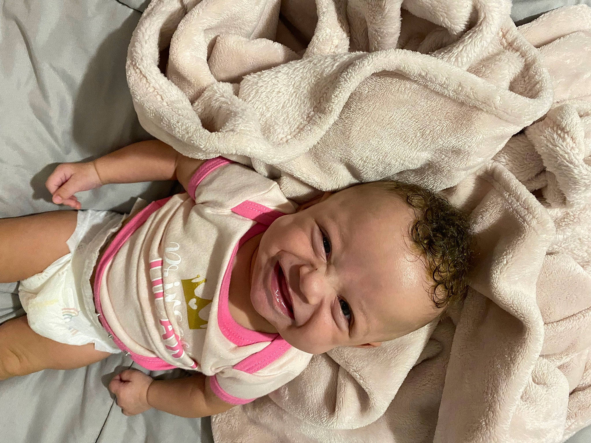 Ariyah is registered to the contest to win money with this photo: baby, baby_products, baby_sleeping, baby_toddler_clothing, bed, bedtime, cheek, child, chin, comfort, eyebrow, happy, linens, nose, person, photograph, product, skin, sleeve, toddler