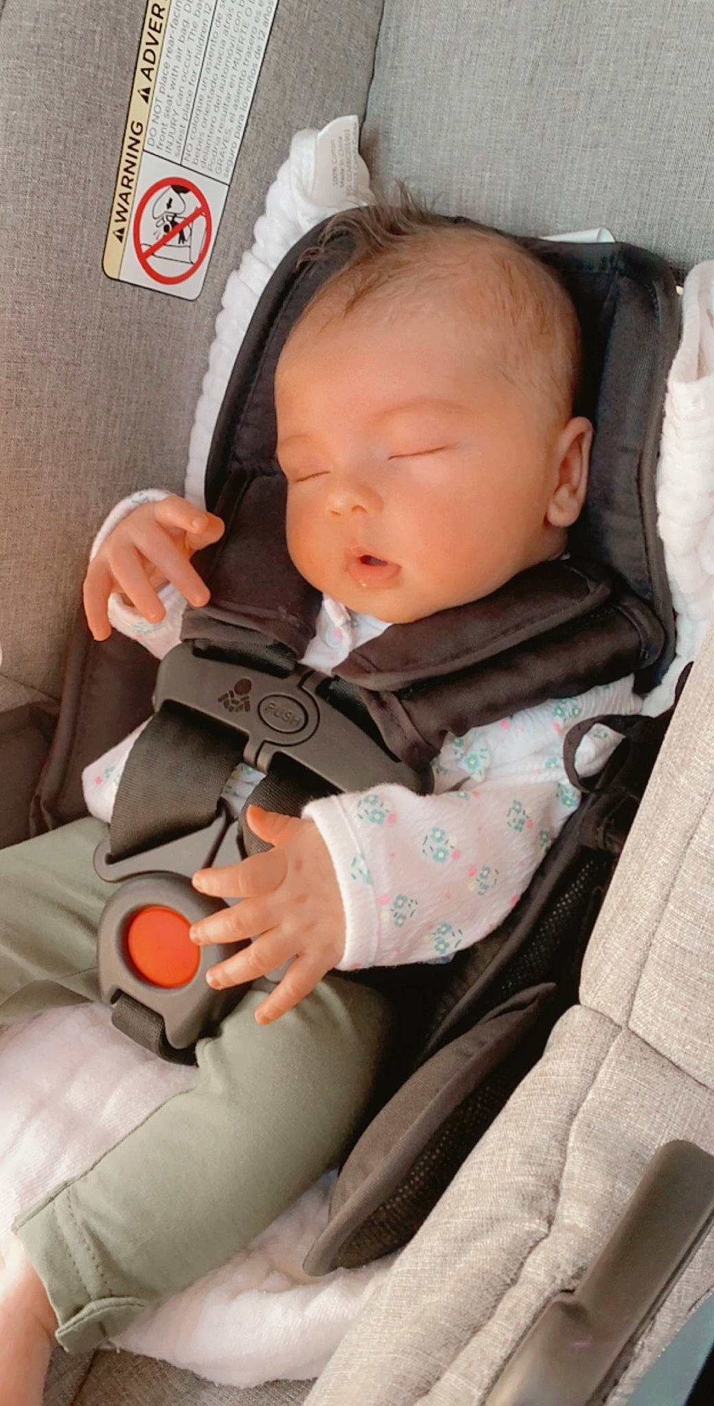 Rosalia joined the competition — help win amazing prizes! auto_part, baby, baby_carriage, baby_in_car_seat, baby_products, baby_safety, car_seat, child, comfort, nap, person, product, sleep, toddler