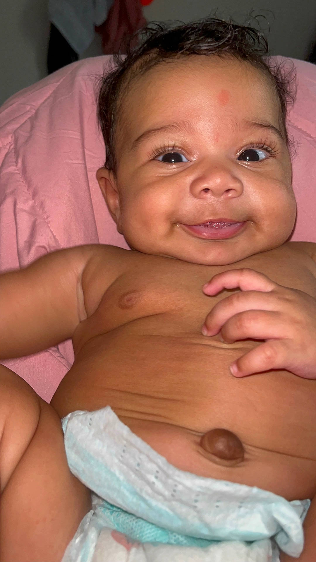 Orion joined the competition — help win amazing prizes! architecture, arm, baby, bodypart, building, diaper, face, finger, hand, happy, head, hospital, mouth, newborn, person, photography, portrait, skin, smile, wrist