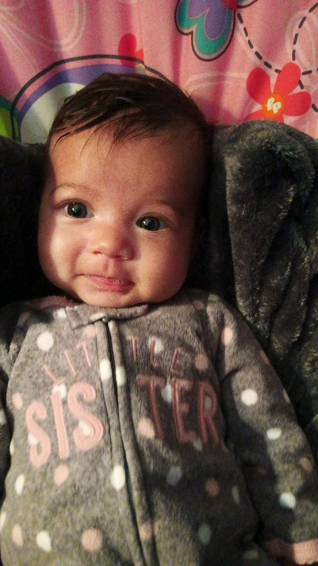 Amora joined the competition — help win amazing prizes! baby, cheek, chin, eye, eyebrow, eyelash, face, facial_expression, flash_photography, forehead, hairstyle, head, iris, lip, mouth, nose, person, skin, smile, standing