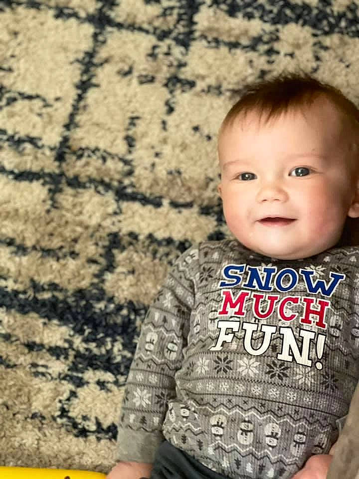 Tyson joined the competition — help win amazing prizes! baby, baby_toddler_clothing, cheek, child, cool, eye, facial_expression, flash_photography, grass, hairstyle, happy, iris, joy, pattern, person, skin, sleeve, smile, textile, toddler