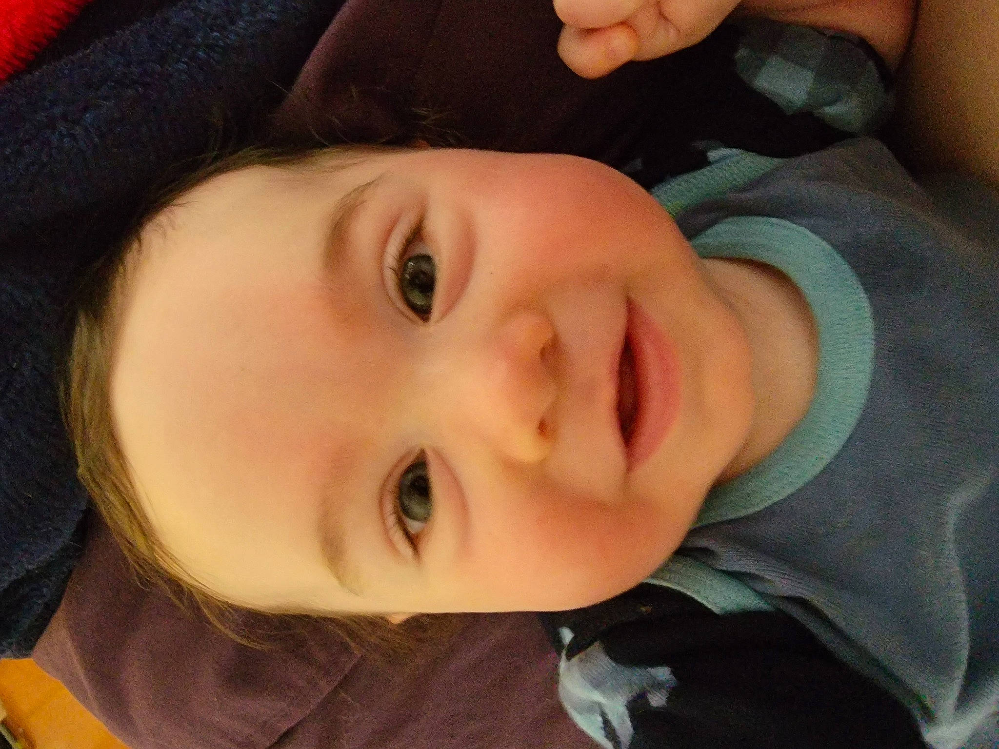 Lawson is registered to the contest to win money with this photo: baby, cheek, chin, clothing, cool, ear, eyebrow, eyelash, face, facial_expression, forehead, hair, iris, joy, lip, mouth, nose, organ, person, skin