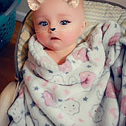 Trinity joined the competition — help win amazing prizes! baby, baby_toddler_clothing, cheek, chin, dress, ear, eye, eyelash, head, headgear, human_body, iris, lip, neck, nose, pink, skin, sleeve, textile, toy