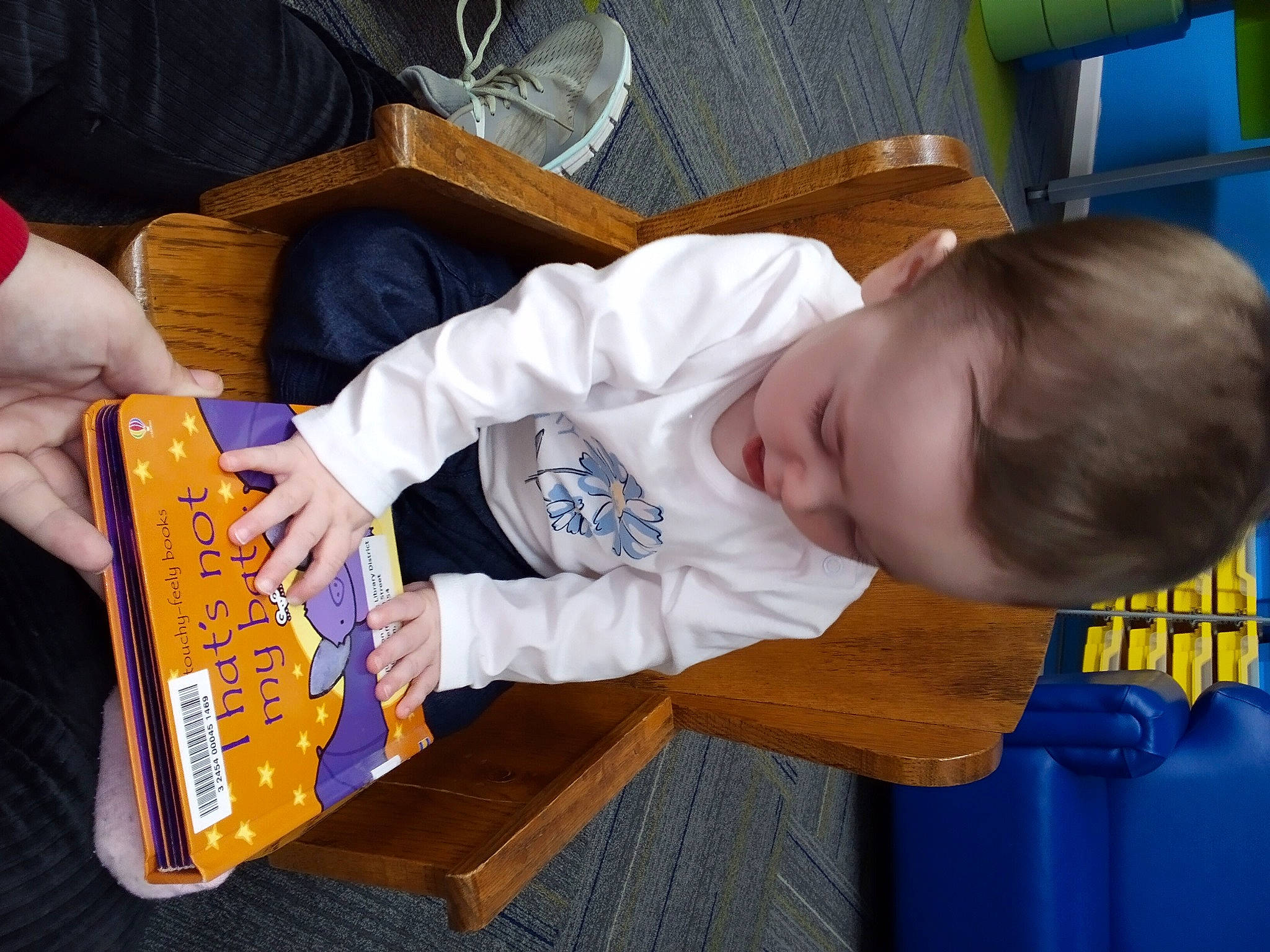 Pasiley joined the competition — help win amazing prizes! baby, baby_toddler_clothing, child, fun, learning, person, play, room, sharing, sitting, toddler, varnish, wood, wood_stain