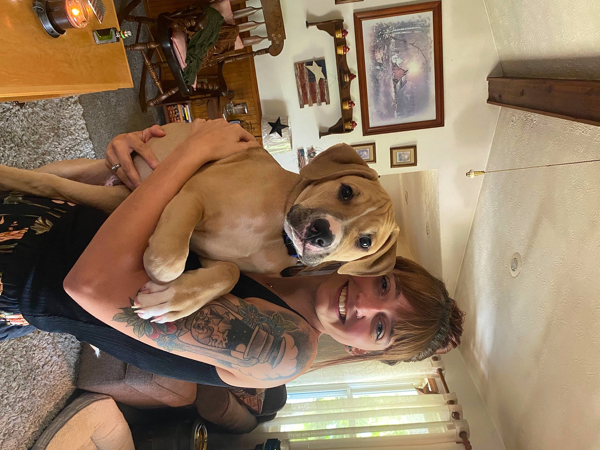 Ozzie joined the competition — help win amazing prizes! abdomen, art, barechested, chest, costume, eyewear, flesh, fun, fur, hat, human_leg, jaw, personal_protective_equipment, picture_frame, room, selfie, skeleton, thigh, visual_arts, wood