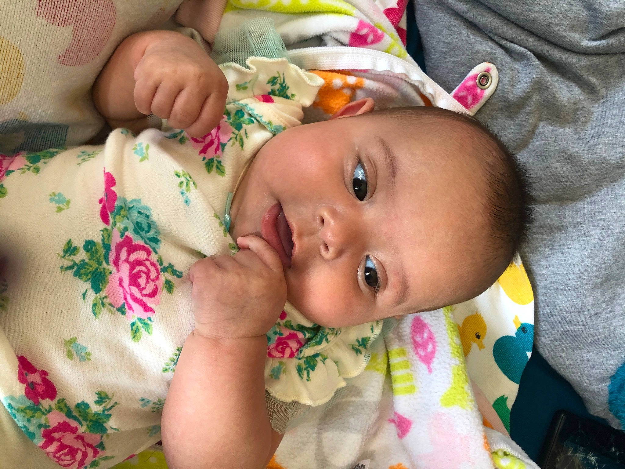 Amelya is registered to the contest to win money with this photo: baby, baby_products, cheek, child, eye, face, head, iris, lip, mouth, nose, person, pink, skin, toddler