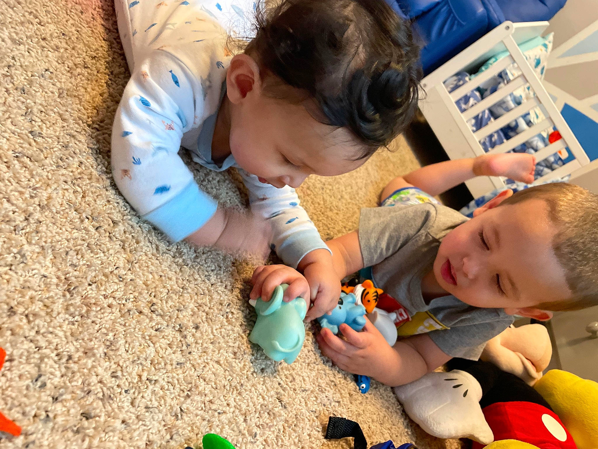 Mason joined the competition — help win amazing prizes! baby, baby_products, child, fun, happy, learning, leisure, nail, person, play, recreation, sharing, sitting, soil, t_shirt, toddler, toy, vacation