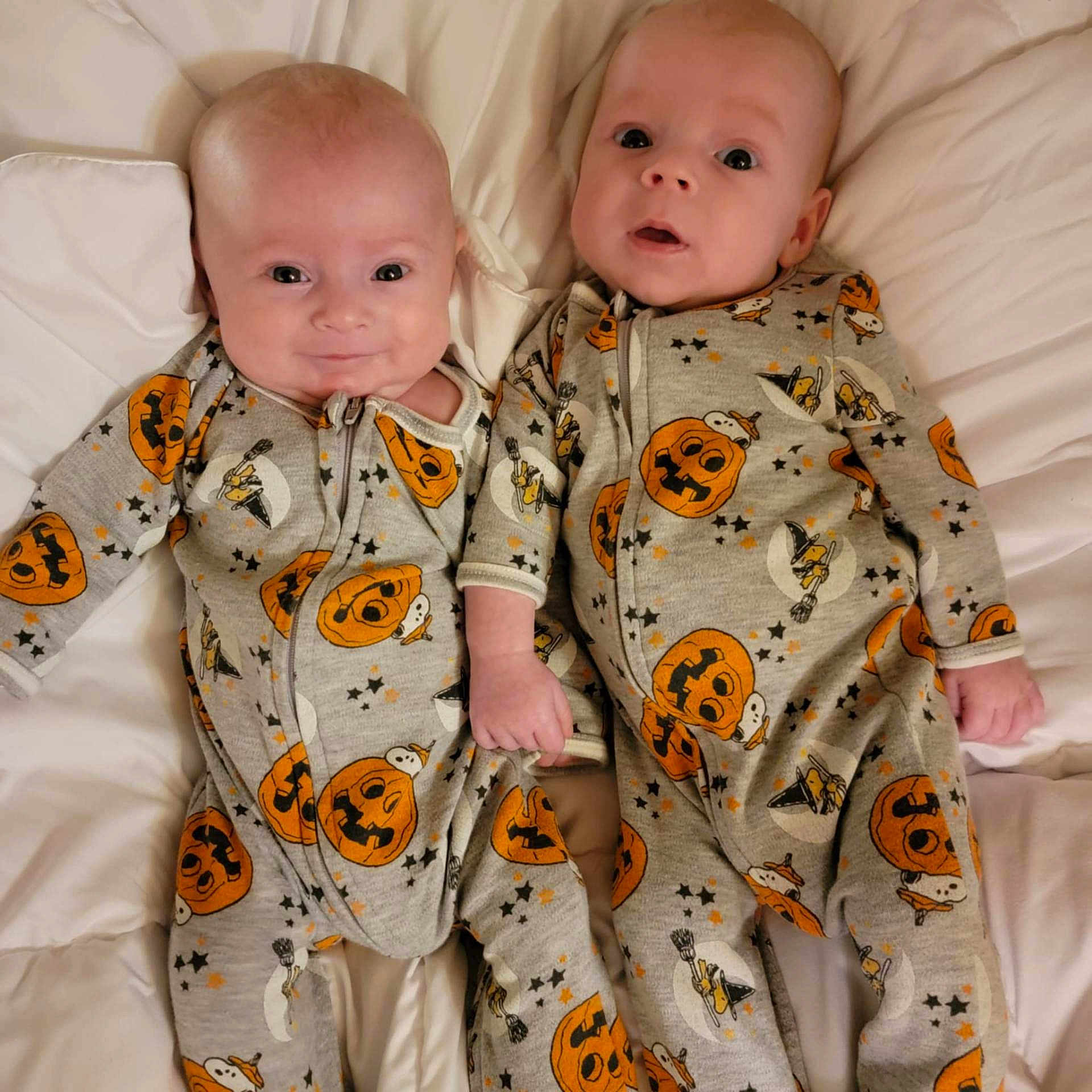 Asher-Jayce is registered to the contest to win money with this photo: baby, blanket, clothing, face, head, infantbed, pajamas, people, person, sleeve