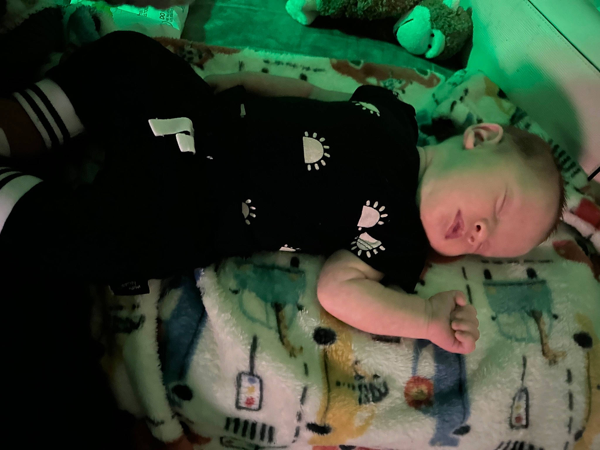 Colt joined the competition — help win amazing prizes! baby, baby_products, bed, camouflage, child, comfort, fun, grass, green, military, military_camouflage, military_person, military_uniform, pattern, person, personal_protective_equipment, room, soldier, t_shirt, toddler