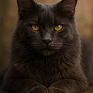 Vénus a rejoint le concours — aidez-le/la à gagner de superbes lots ! animal, cat, closeup, cute, domestic_animal, feline, focused, fur, gray_cat, indoor, looking, paws, pet, portrait, relaxed, soft_light, table, whiskers, wood, yellow_eyes
