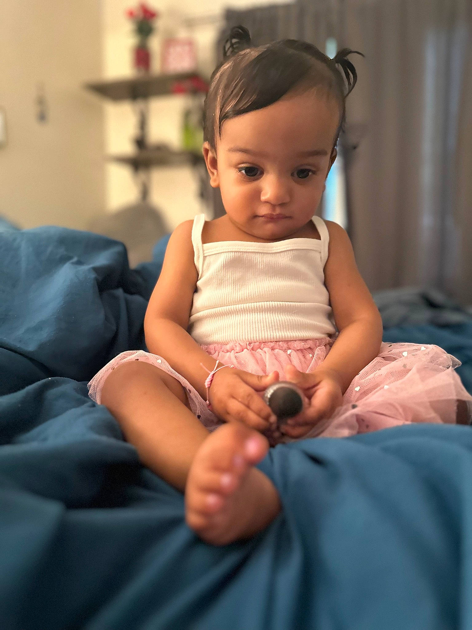 Yasmin joined the competition — help win amazing prizes! baby_toddler_clothing, cheek, comfort, dress, elbow, flash_photography, hair, happy, human_body, human_leg, joint, lip, neck, person, shelf, shoulder, skin, thigh, toddler, trunk