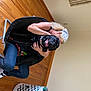 Bentley May joined the competition — help win amazing prizes! floor, joint, knee, personal_protective_equipment, recreation, shoe