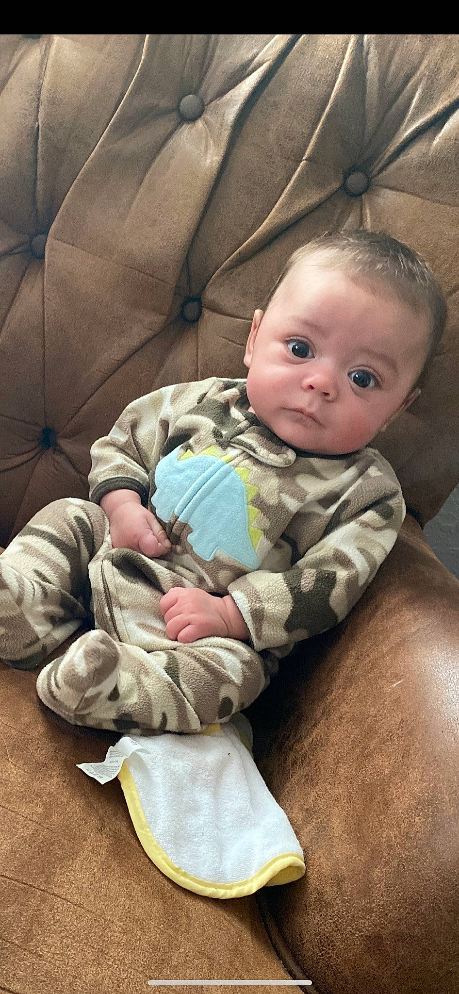 Keenan John joined the competition — help win amazing prizes! baby, baby_products, baby_toddler_clothing, cheek, child, comfort, couch, flooring, lap, linens, person, sitting, skin, sleeve, toddler, wood