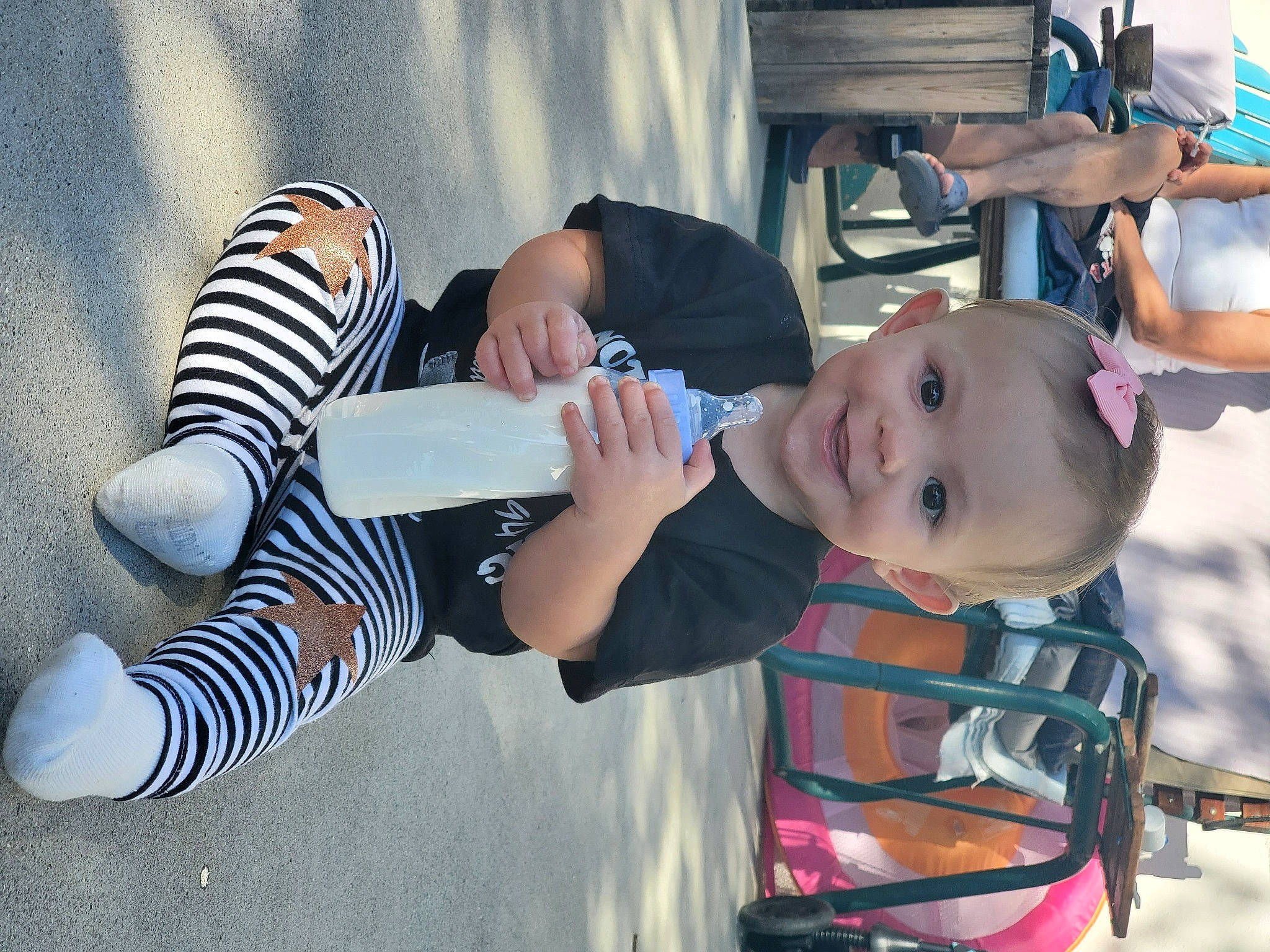 Sayler is registered to the contest to win money with this photo: baby, child, finger, fun, joy, leg, person, play, toddler, vacation