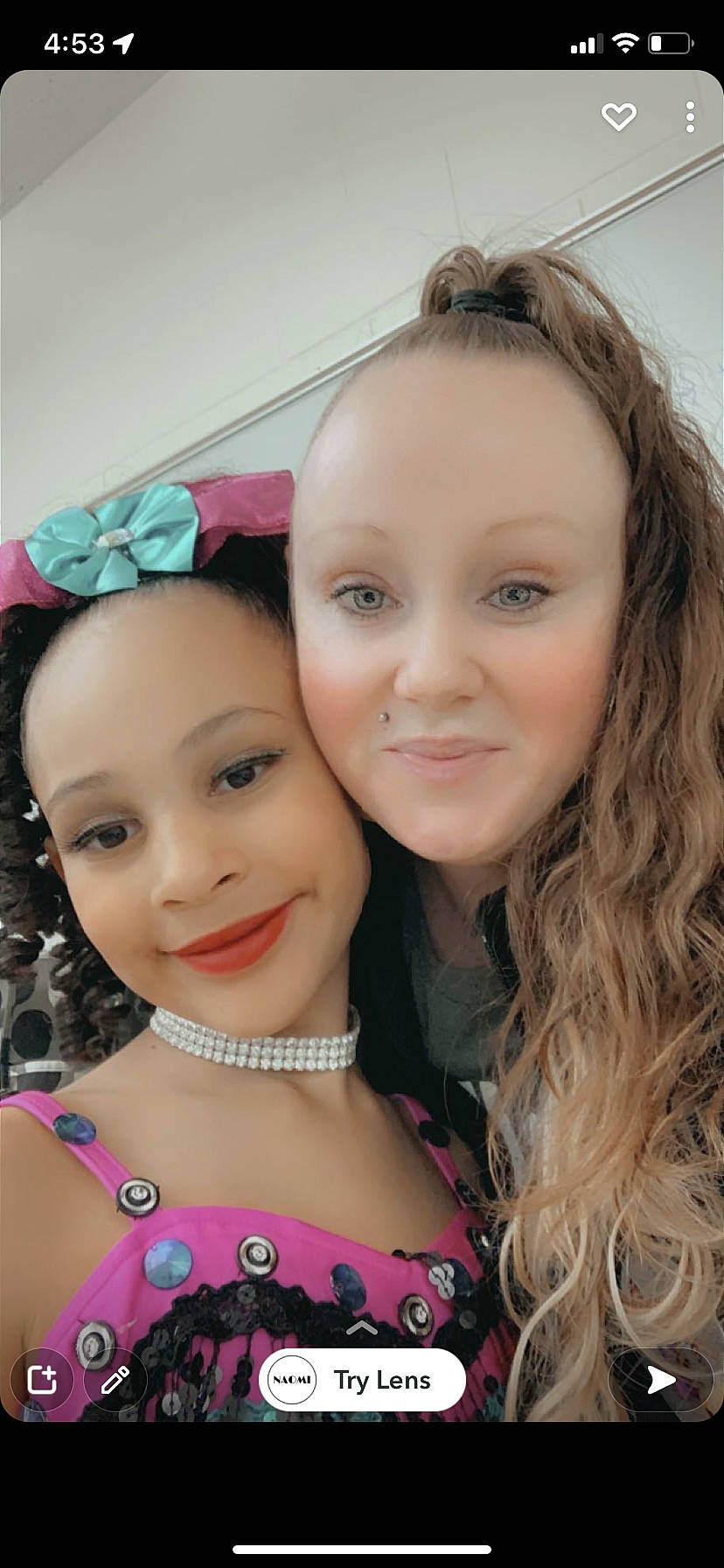 Keondra joined the competition — help win amazing prizes! chin, cool, eye, eyebrow, eyelash, face, facial_expression, fun, hair, happy, head, iris, joy, lip, lipstick, long_hair, makeover, people, person, pink