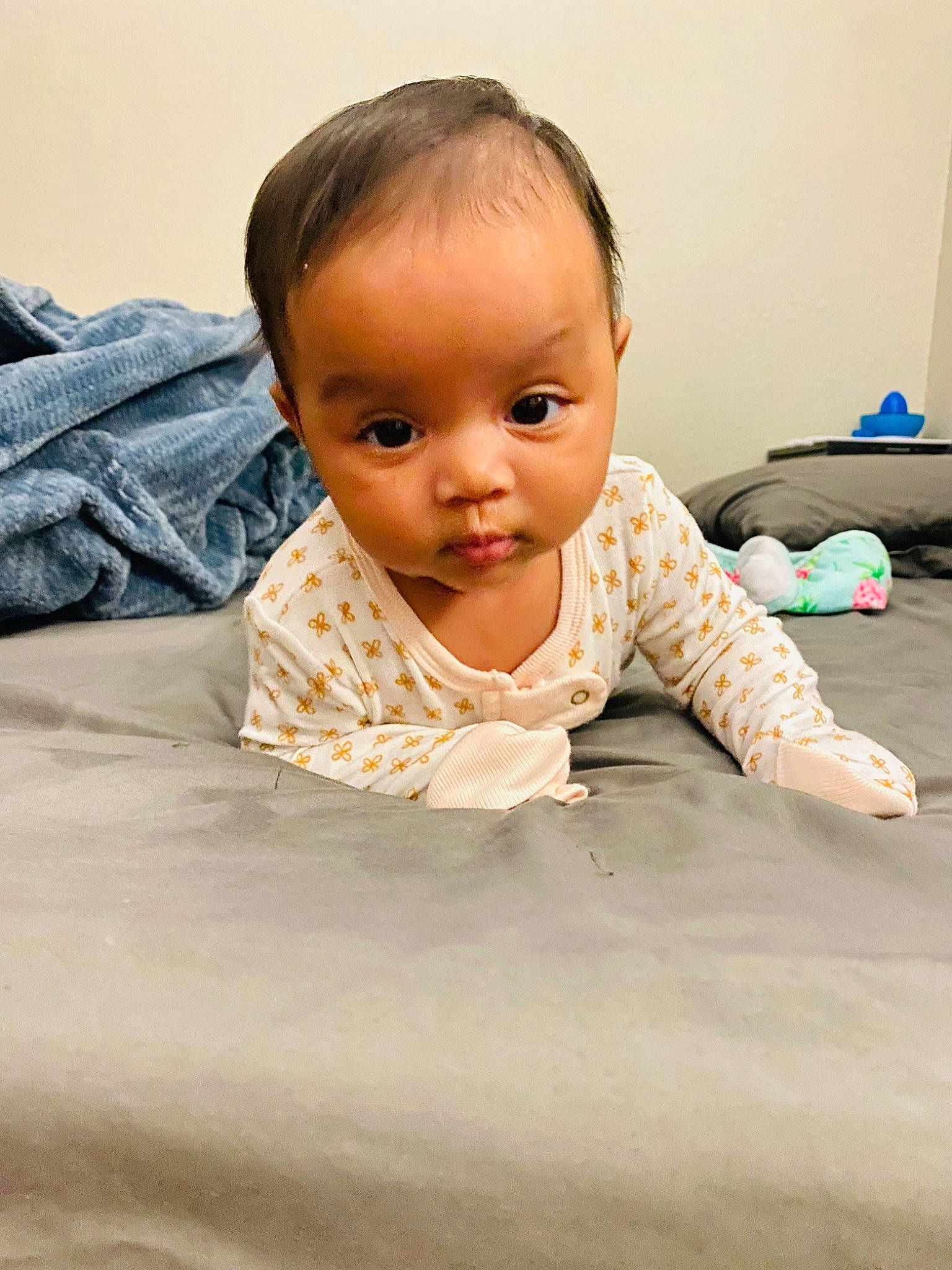 Amelia joined the competition — help win amazing prizes! baby, baby_crawling, baby_toddler_clothing, cheek, child, chin, comfort, crawling, flash_photography, floor, flooring, happy, head, iris, nose, person, sitting, skin, sleeve, toddler