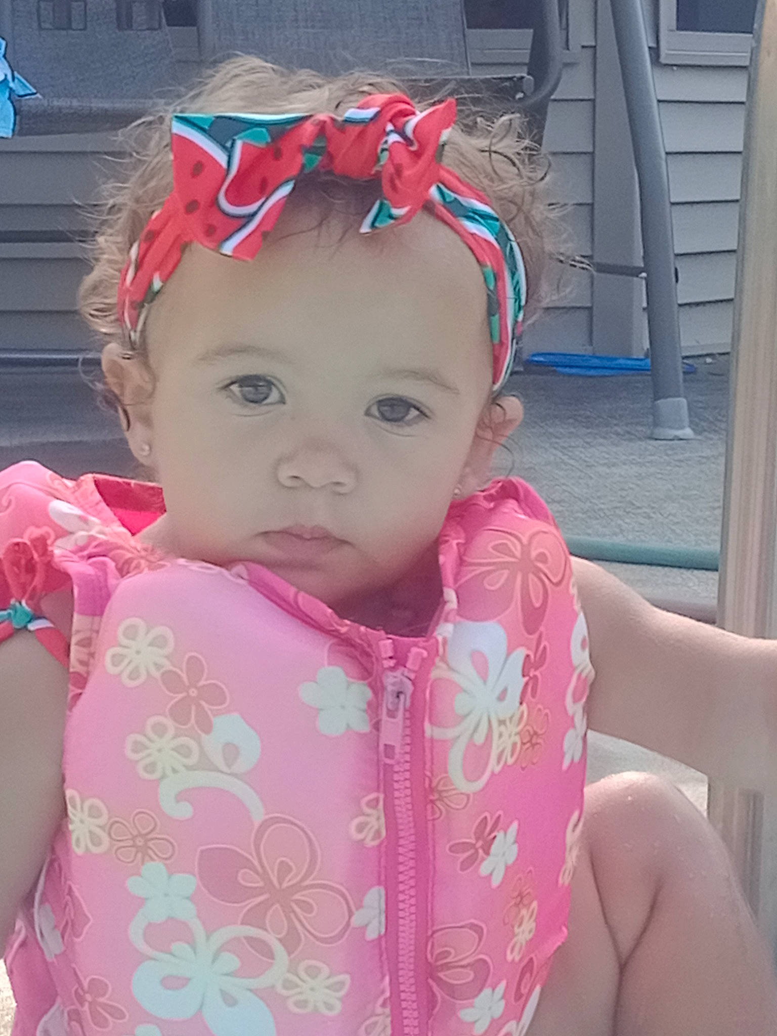 Novalynn joined the competition — help win amazing prizes! baby, baby_toddler_clothing, cap, cheek, child, chin, cool, ear, eye, eyelash, eyewear, fun, hair_accessory, happy, headband, headwear, lip, magenta, person, pink