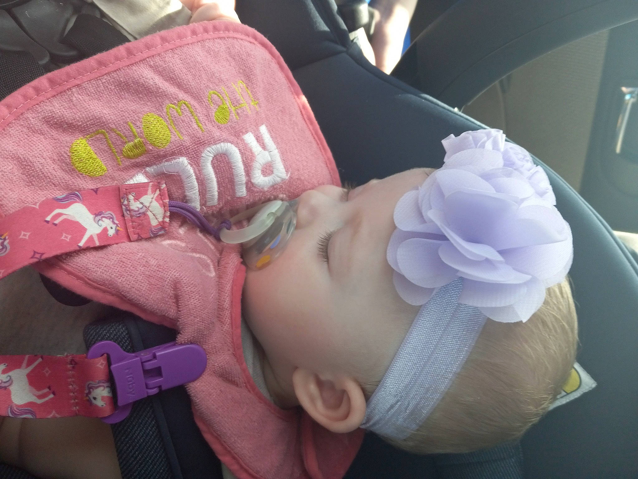 Thora is registered to the contest to win money with this photo: baby, baby_products, baby_toddler_clothing, beauty, car_seat, cheek, child, comfort, cool, ear, eyelash, lip, mouth, nail, nose, person, pink, product, skin, textile
