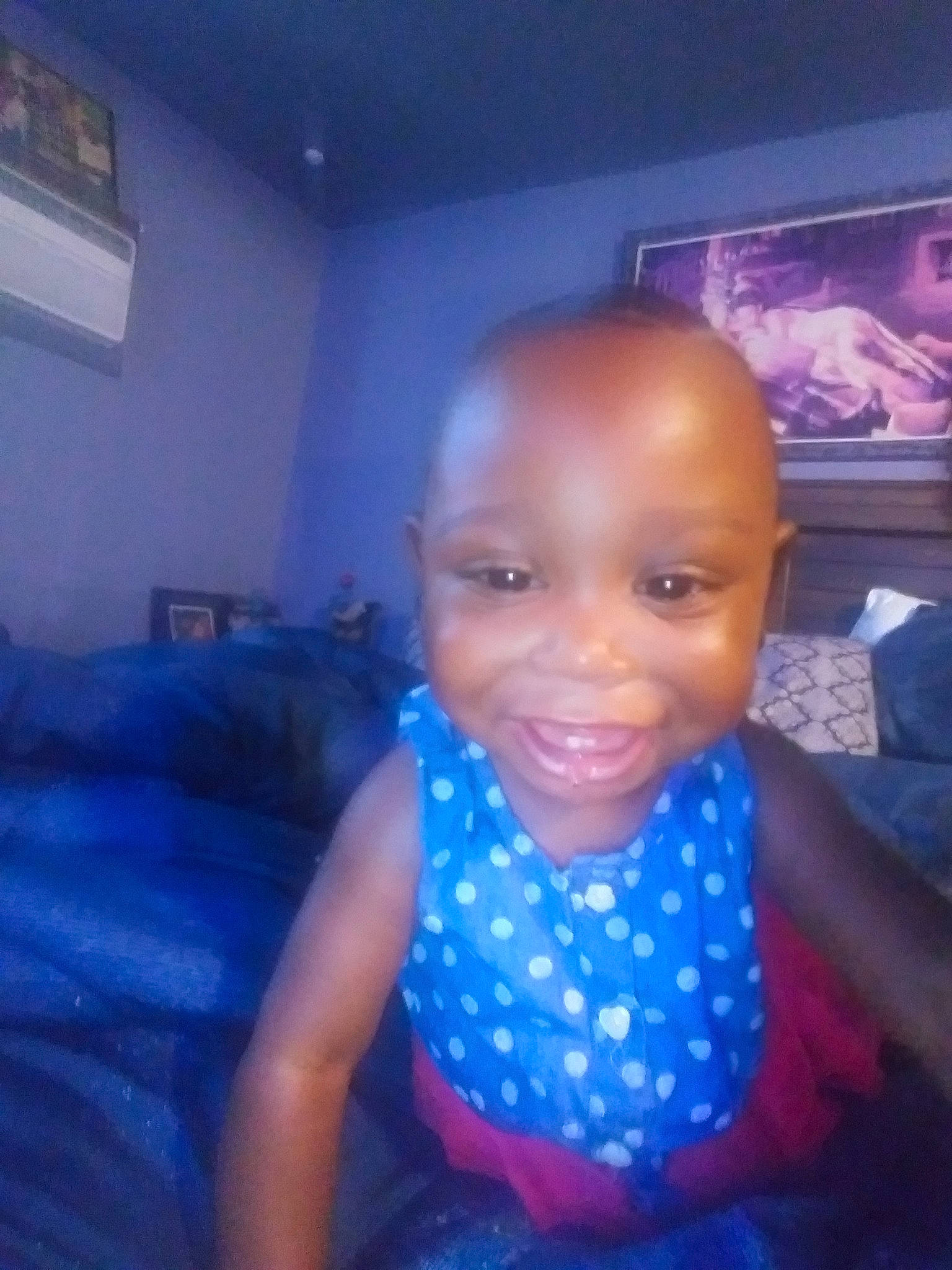 Cherish joined the competition — help win amazing prizes! blue, chest, child, electric_blue, eye, eyelash, fashion_accessory, fun, happy, head, human_body, iris, joy, leisure, lip, magenta, mouth, neck, person, smile