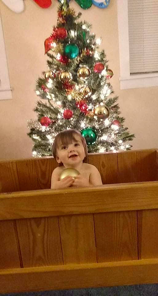 Zachary joined the competition — help win amazing prizes! christmas, christmas_decoration, christmas_eve, christmas_ornament, christmas_tree, couch, event, holiday, holiday_ornament, human_body, interior_design, joy, living_room, ornament, person, plant, smile, tints_and_shades, toddler, tree