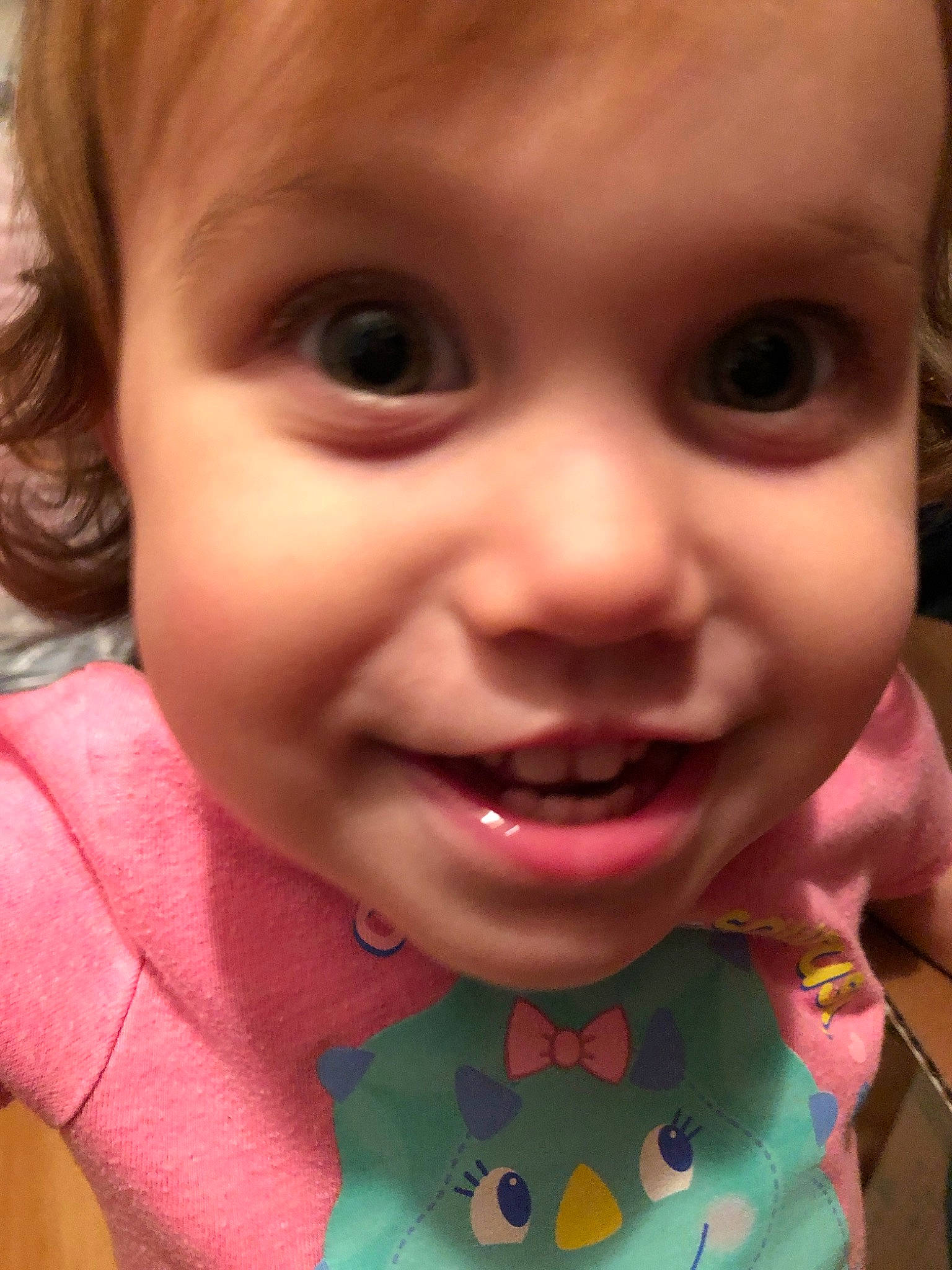 Laney joined the competition — help win amazing prizes! baby, cheek, child, chin, close_up, eye, eyebrow, face, facial_expression, head, iris, joy, lip, mouth, nose, organ, person, skin, smile, toddler