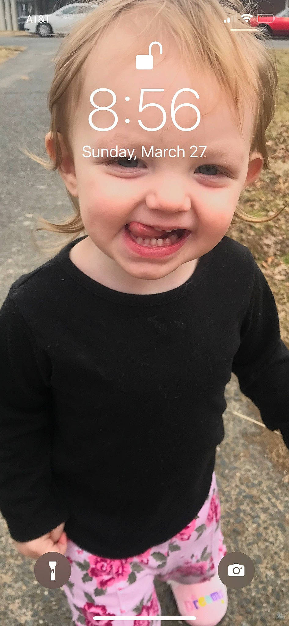 Kylie joined the competition — help win amazing prizes! baby_toddler_clothing, black, cheek, cool, eye, eyelash, forehead, happy, head, human_body, lip, mouth, neck, nose, person, pink, skin, sleeve, smile, t_shirt