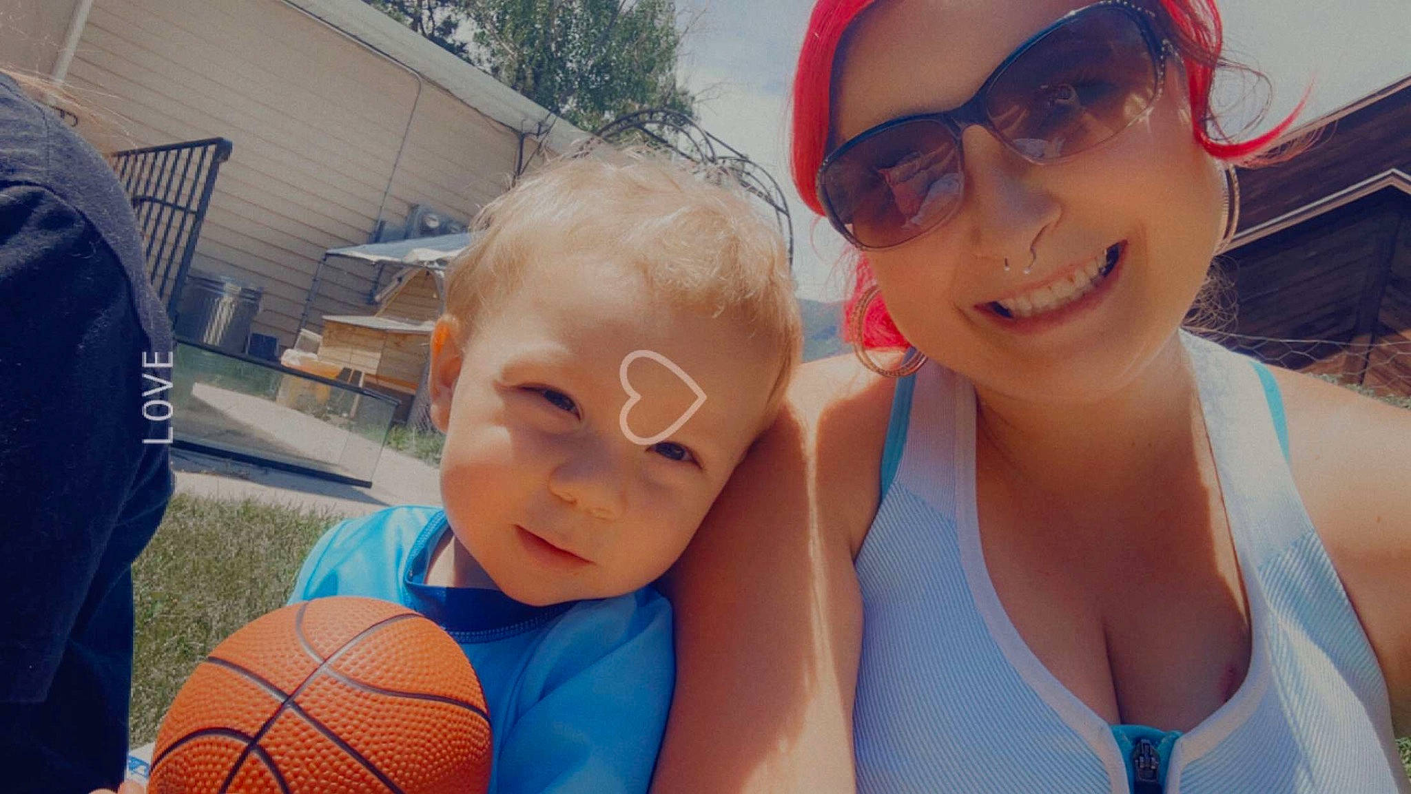 Mason joined the competition — help win amazing prizes! azure, ball, basketball, cap, cool, eyewear, football, fun, goggles, happy, hat, headwear, joy, leisure, person, shorts, skin, sports_equipment, summer, sun_hat