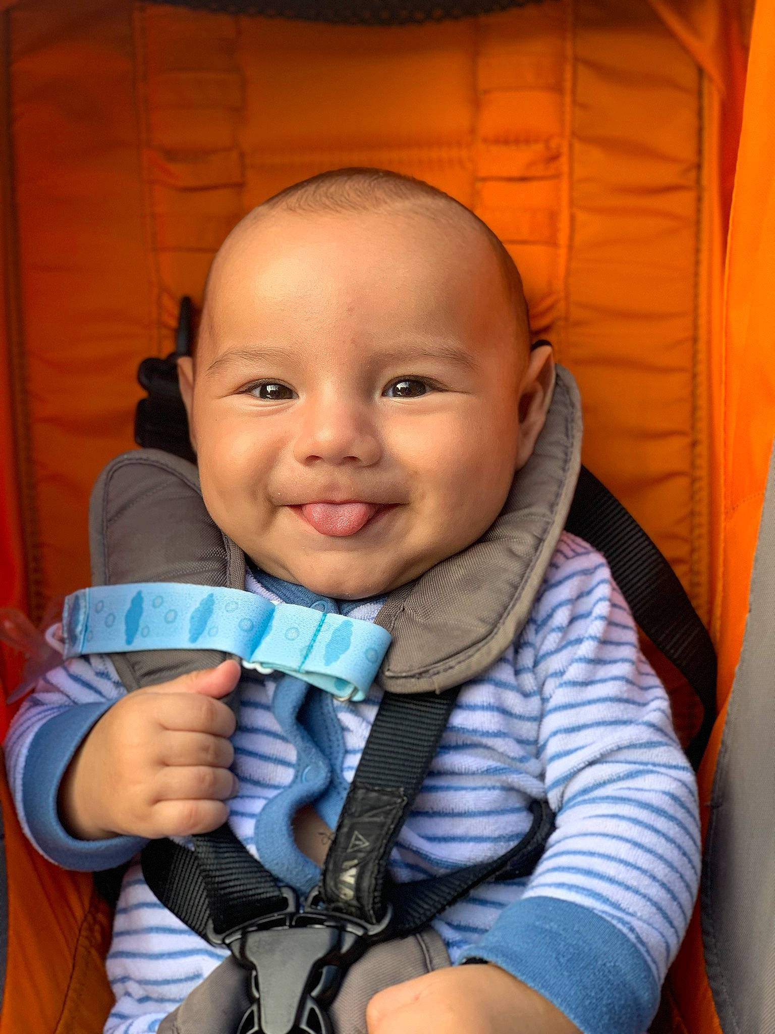 Gael joined the competition — help win amazing prizes! baby, baby_carriage, baby_products, cheek, child, joy, person, product, toddler