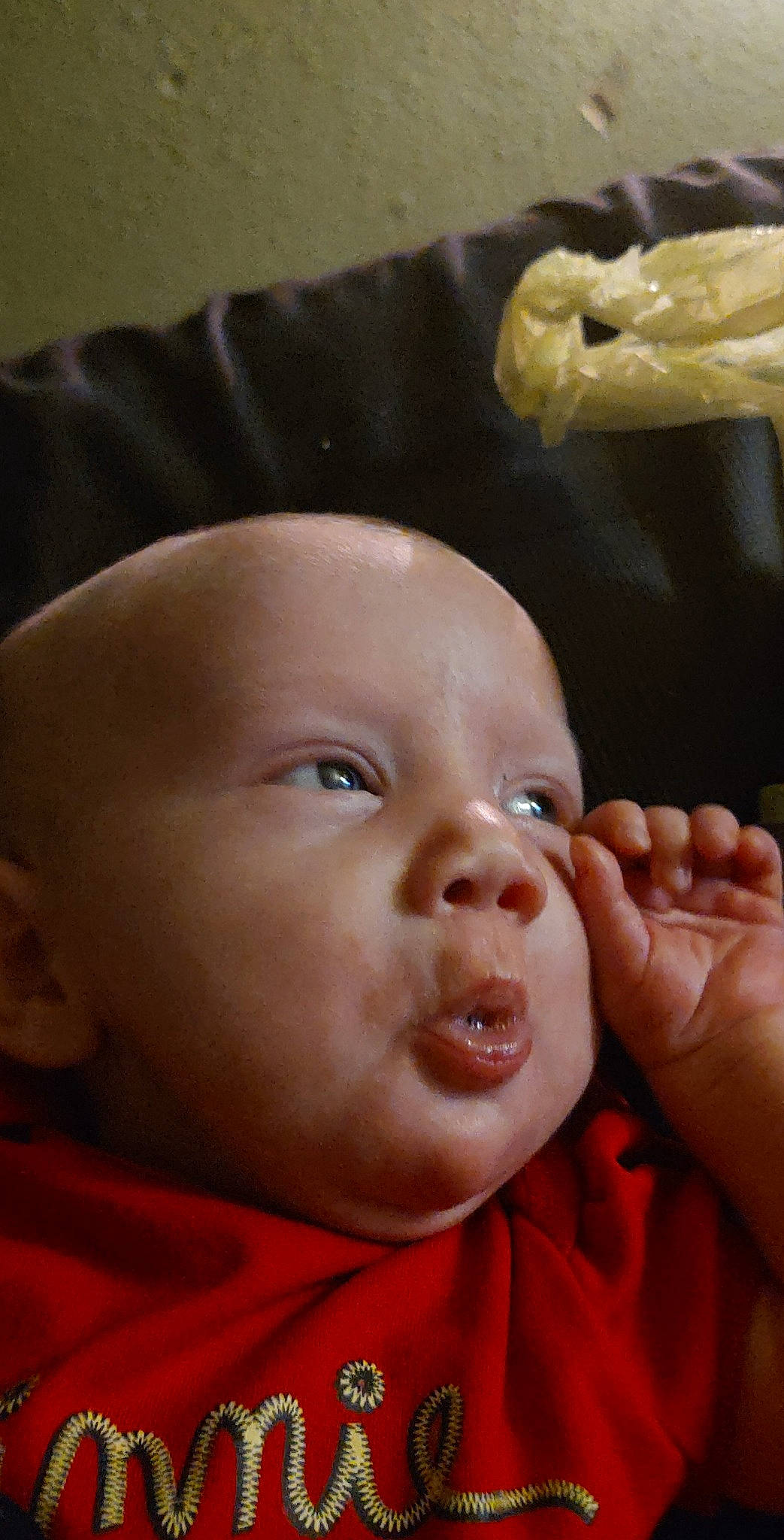 Aaliyah Jadelynn Kelly joined the competition — help win amazing prizes! baby, cheek, child, face, finger, gesture, hand, head, lip, mouth, nose, person, skin, smile, toddler