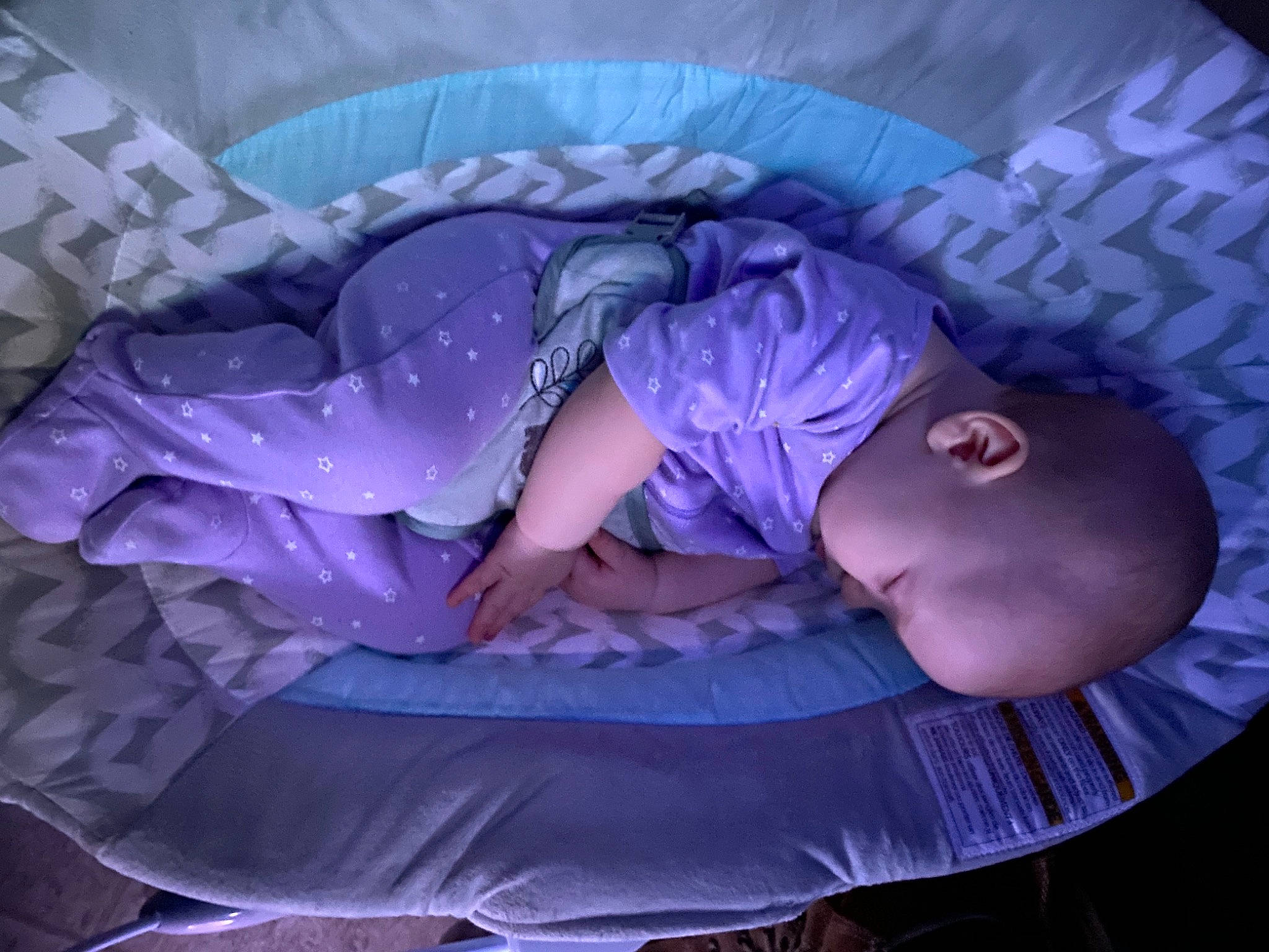 Roselynn joined the competition — help win amazing prizes! baby, baby_toddler_clothing, blue, comfort, couch, dress, electric_blue, head, human_body, lap, leg, linens, magenta, person, pink, product, purple, textile, thigh, toddler