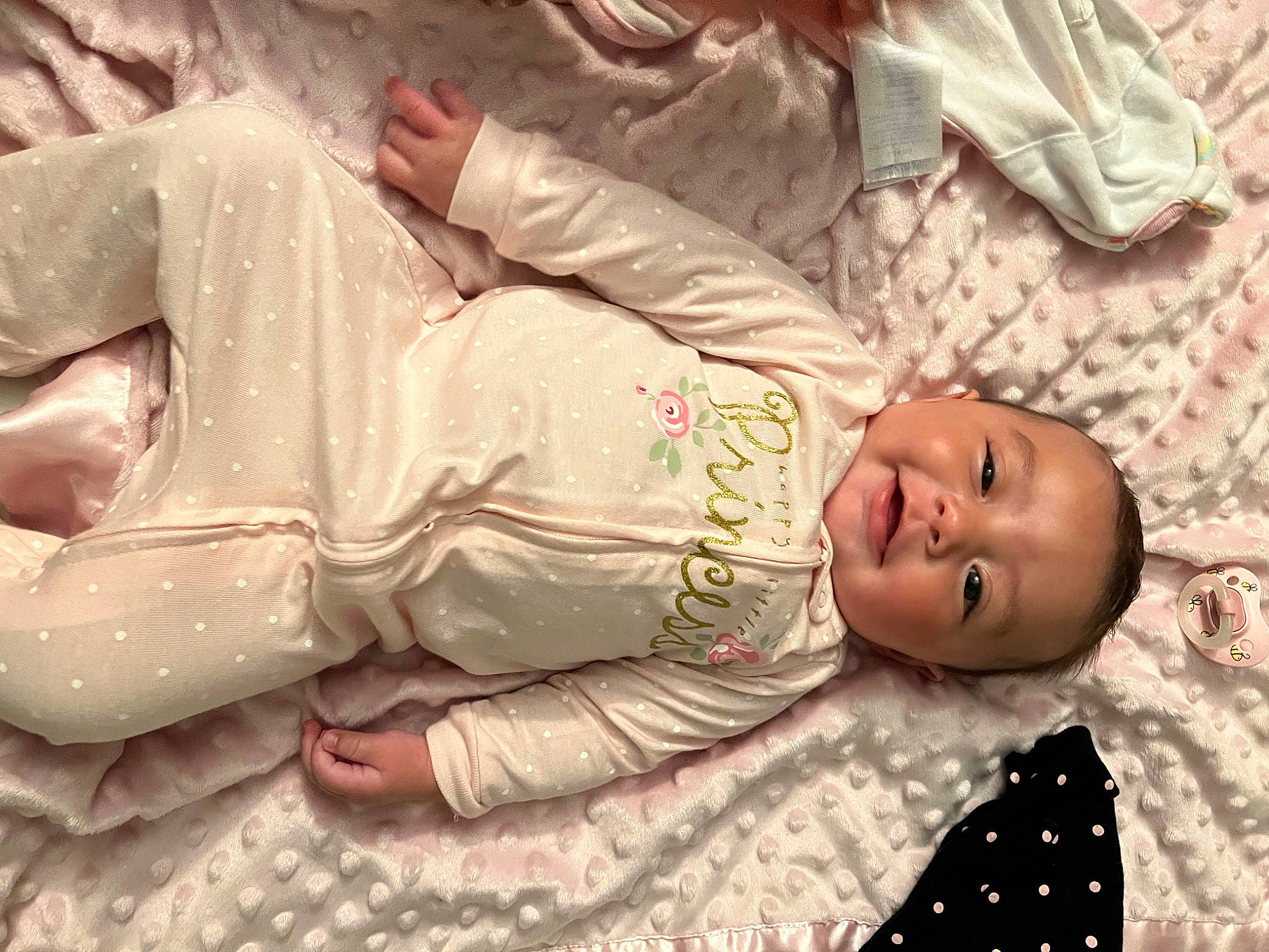 Baylor joined the competition — help win amazing prizes! abdomen, baby, baby_products, baby_toddler_clothing, bedtime, cheek, child, comfort, eye, happy, mouth, pattern, person, sitting, skin, sleeve, smile, toddler, tree, vintage_clothing