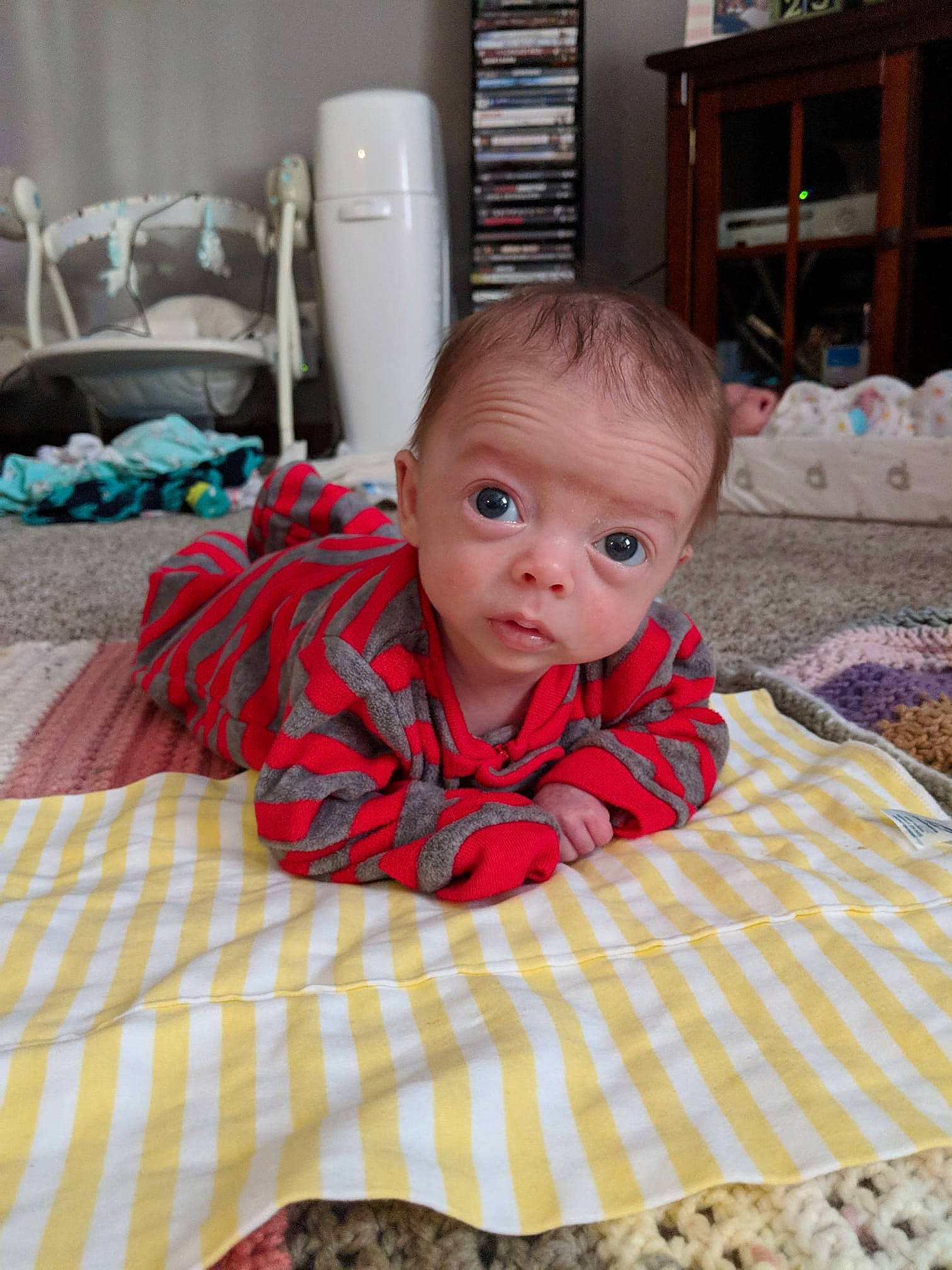 Camden joined the competition — help win amazing prizes! child, day, eye, girl, infant, person, play, skin, textile, toddler