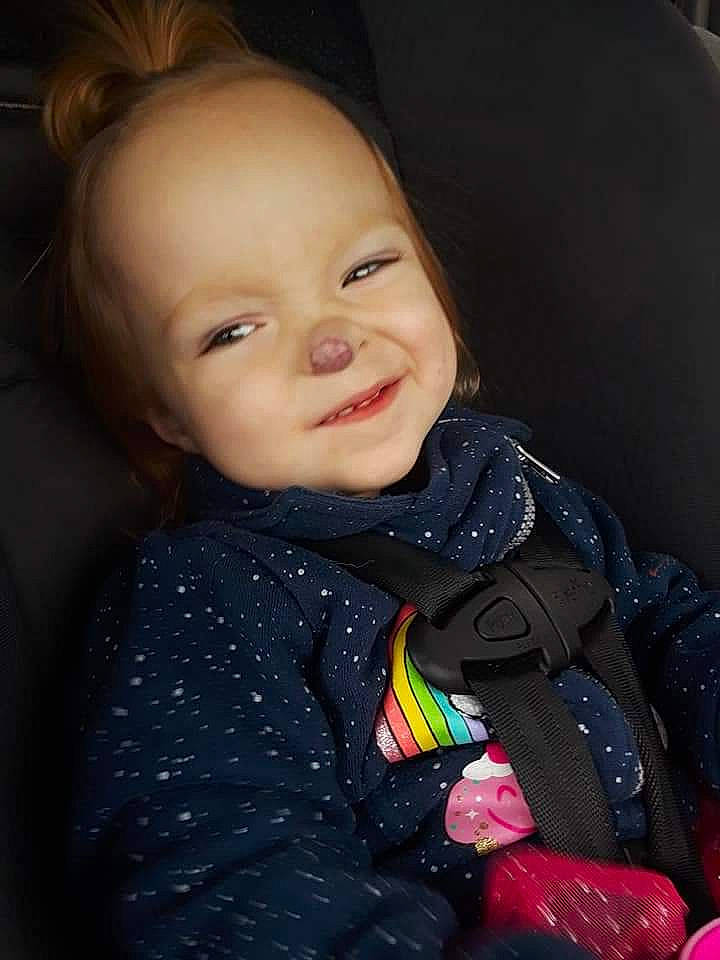 Dalia joined the competition — help win amazing prizes! baby, beauty, cheek, child, chin, eye, face, facial_expression, fun, head, human, iris, lip, nose, outerwear, people, person, product, skin, smile