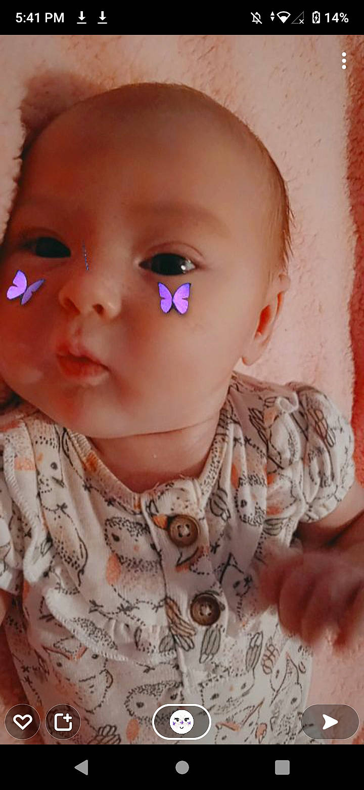 Braelynn joined the competition — help win amazing prizes! baby_toddler_clothing, cheek, chin, clothing, dress, eye, eyebrow, eyelash, face, facial_expression, hairstyle, head, human_body, iris, lip, mouth, nose, skin, sleeve, textile