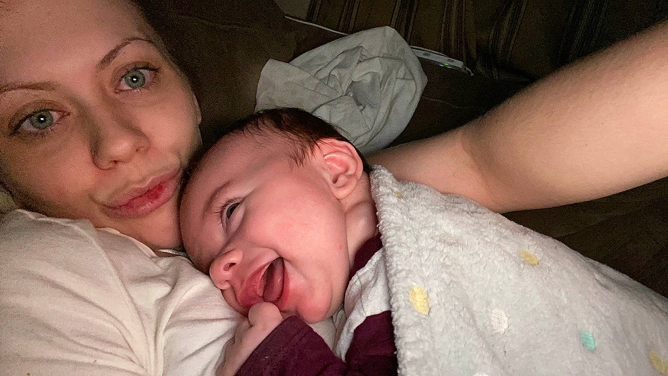 Ayden joined the competition — help win amazing prizes! baby, bedtime, birth, cheek, child, childbirth, gesture, happy, joy, lip, love, mouth, nap, nose, person, skin, sleep, smile, toddler