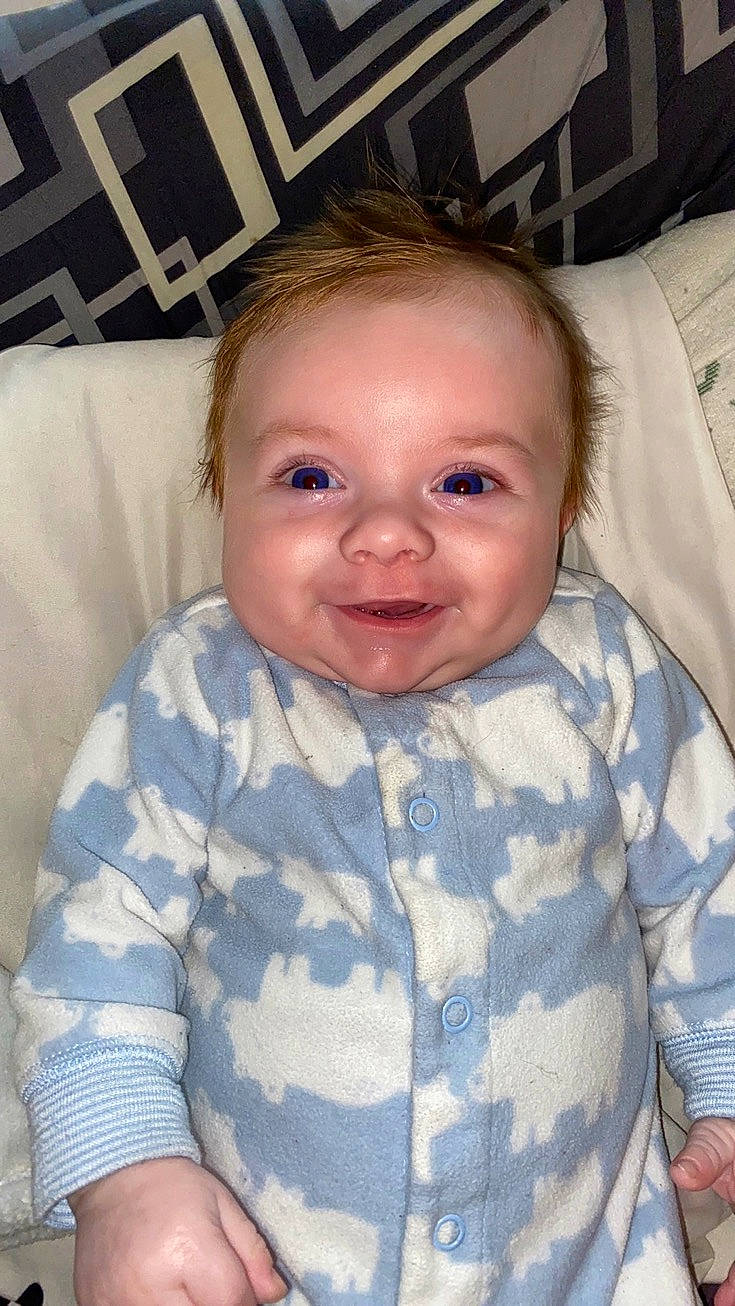 Ayden joined the competition — help win amazing prizes! baby, cheek, child, chin, eye, face, head, iris, lip, nose, person, skin, smile, toddler