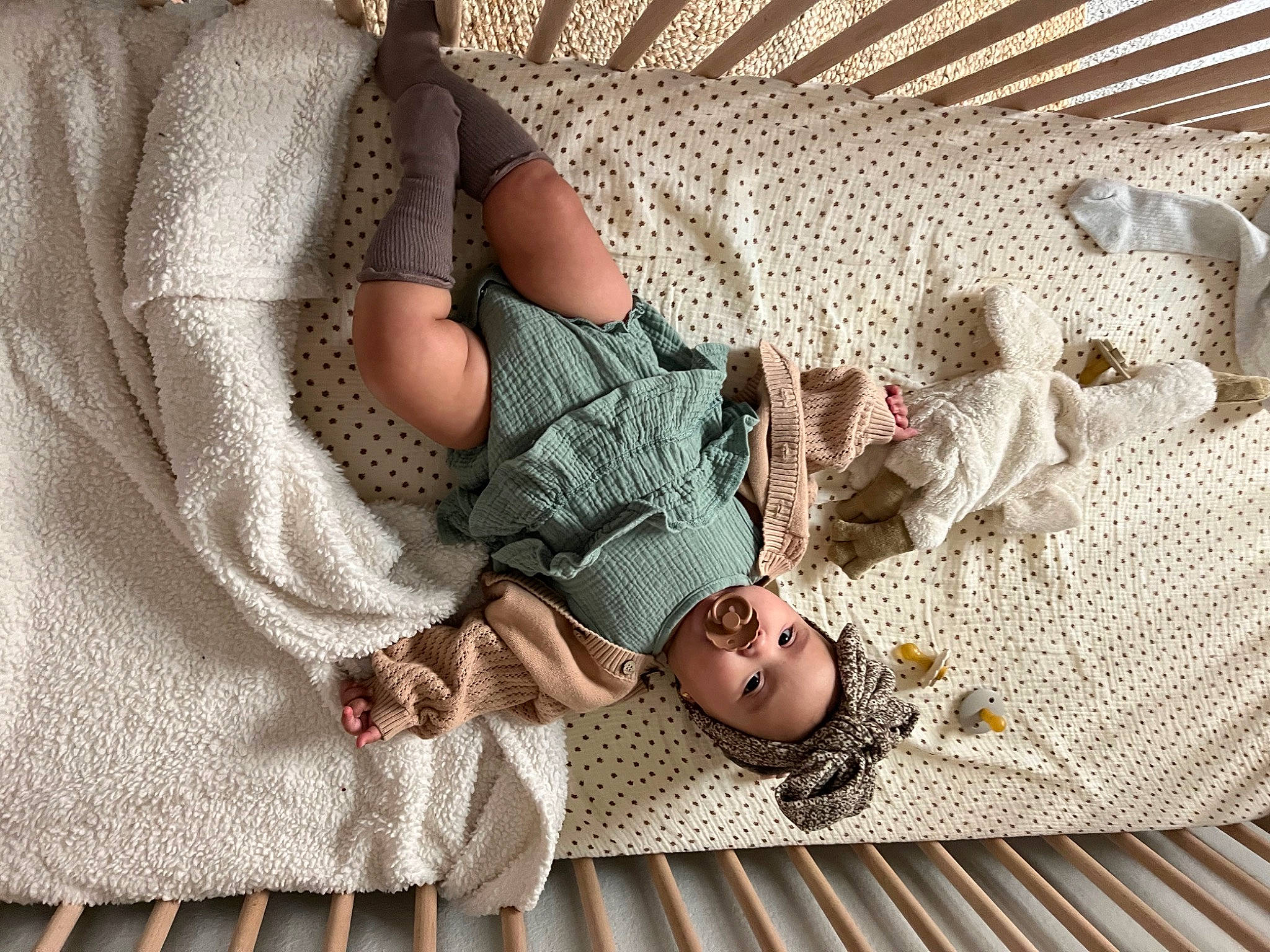 Ivy joined the competition — help win amazing prizes! baby, baby_products, baby_sleeping, baby_toddler_clothing, bedding, child, comfort, flooring, headwear, human_body, leg, linens, nap, pattern, person, room, sleep, sleeve, textile, thigh