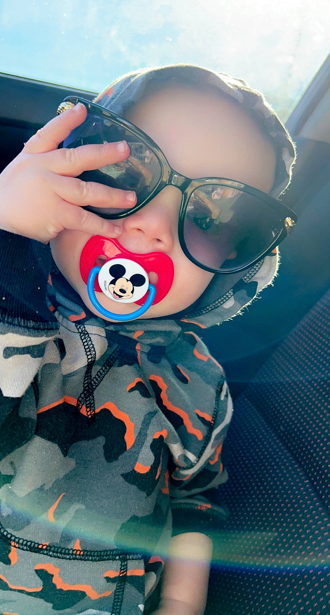 Braylon joined the competition — help win amazing prizes! carmine, child, electric_blue, entertainment, eyewear, fun, glasses, goggles, happy, hat, lip, person, personal_protective_equipment, recreation, selfie, sunglasses, t_shirt, toddler, toy, vision_care