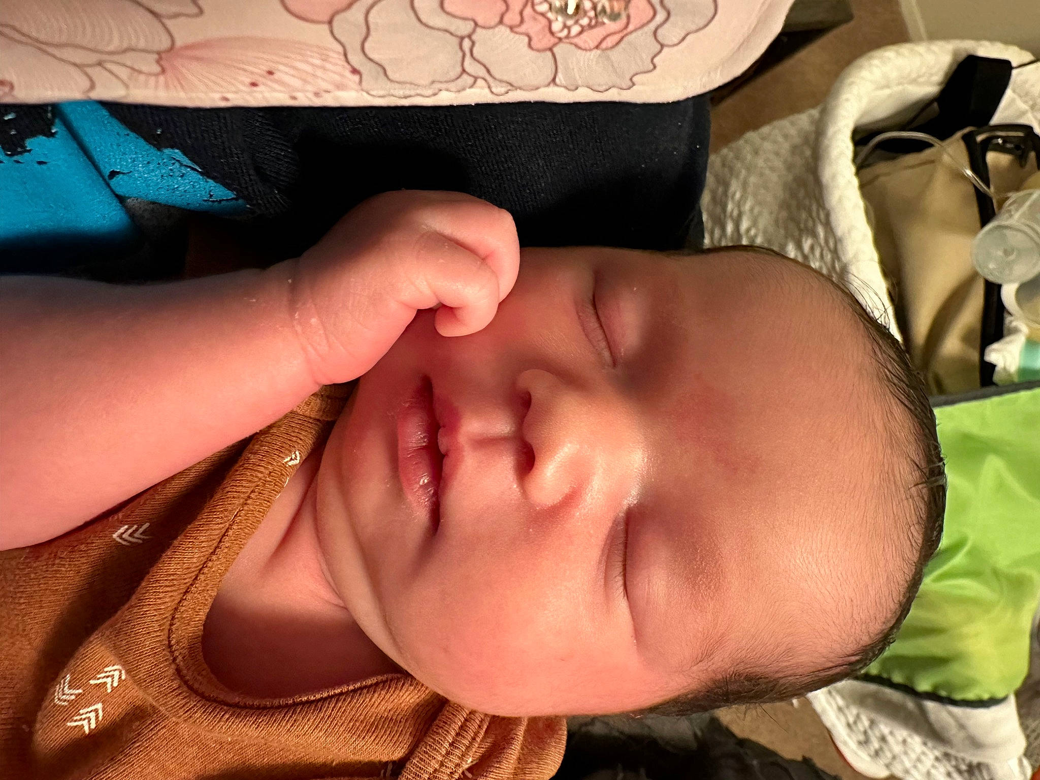 Kalahni is registered to the contest to win money with this photo: baby, baby_toddler_clothing, cheek, chest, comfort, ear, eye, eyebrow, eyelash, finger, forehead, gesture, hand, happy, mouth, nail, nose, person, skin, thumb