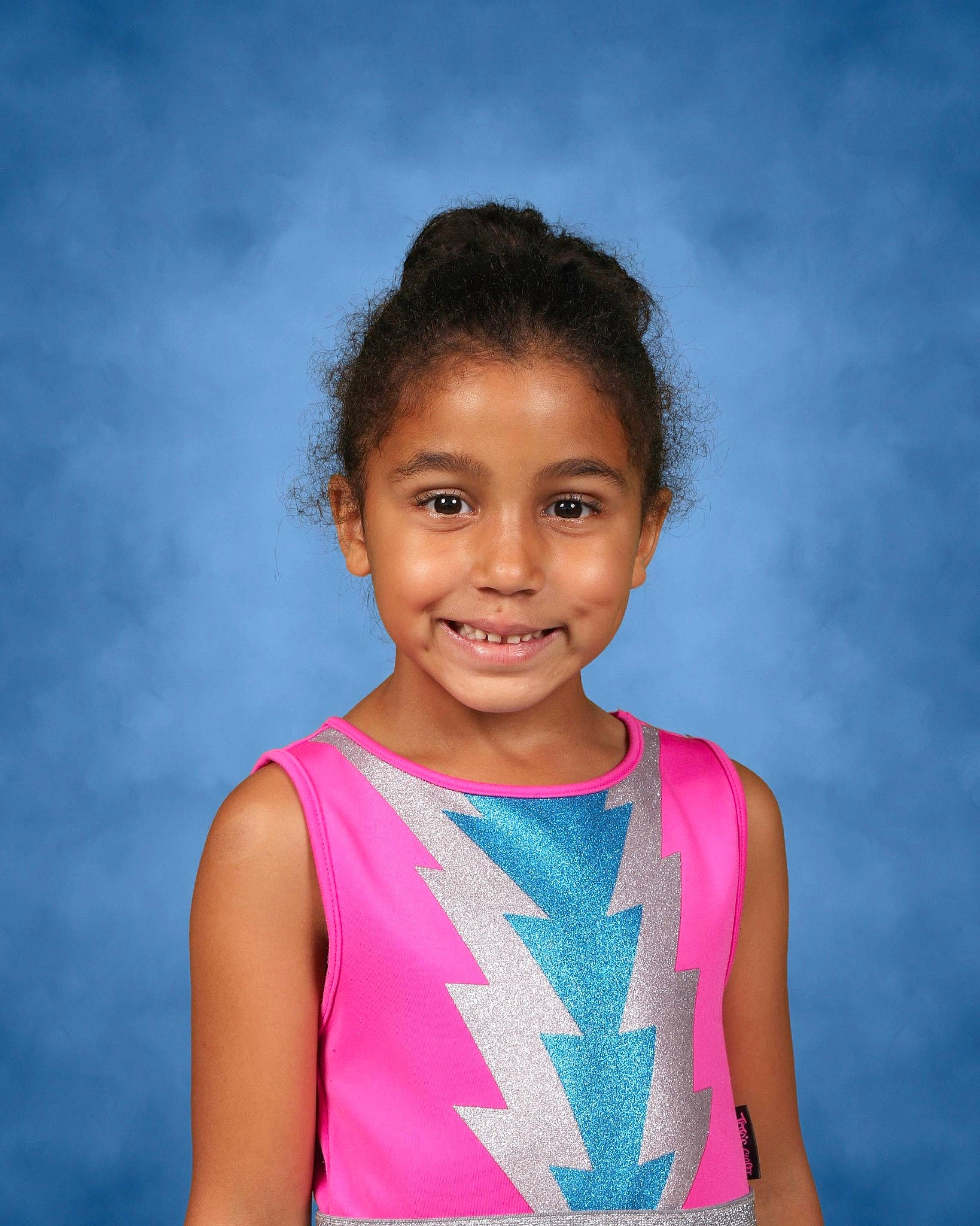 Madeline joined the competition — help win amazing prizes! arm, azure, clothing, face, flash_photography, hair, hairstyle, happy, human_body, iris, joy, neck, people, person, pink, shoulder, sky, sleeve, smile, summer